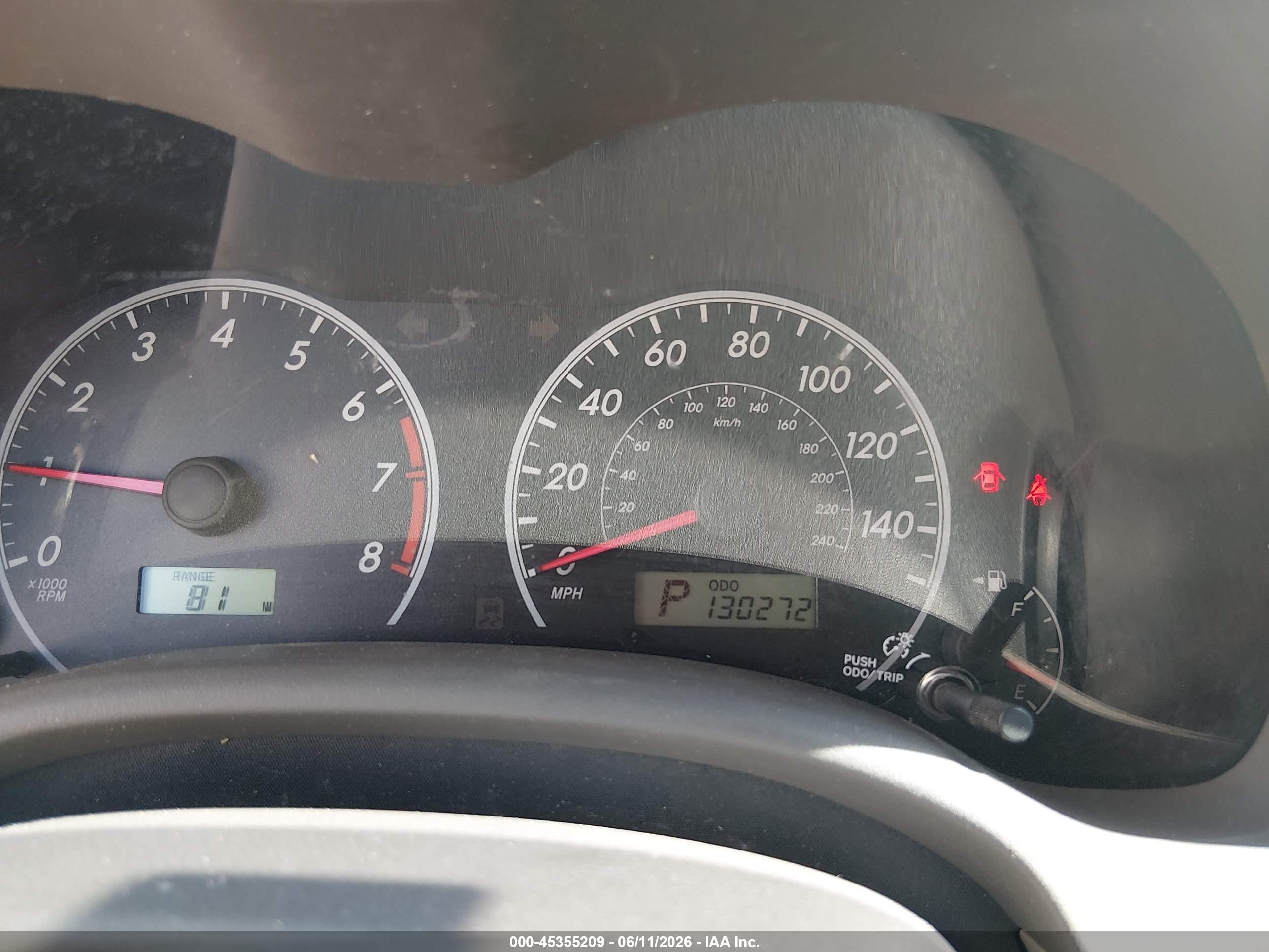 2010 Toyota Corolla Le Turquoise vin: 2T1BU4EE1AC257538