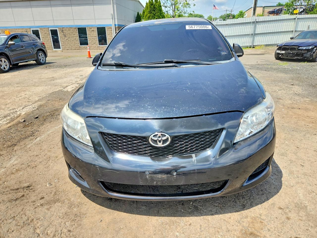 2010 Toyota Corolla Le Black vin: 2T1BU4EE1AC292998