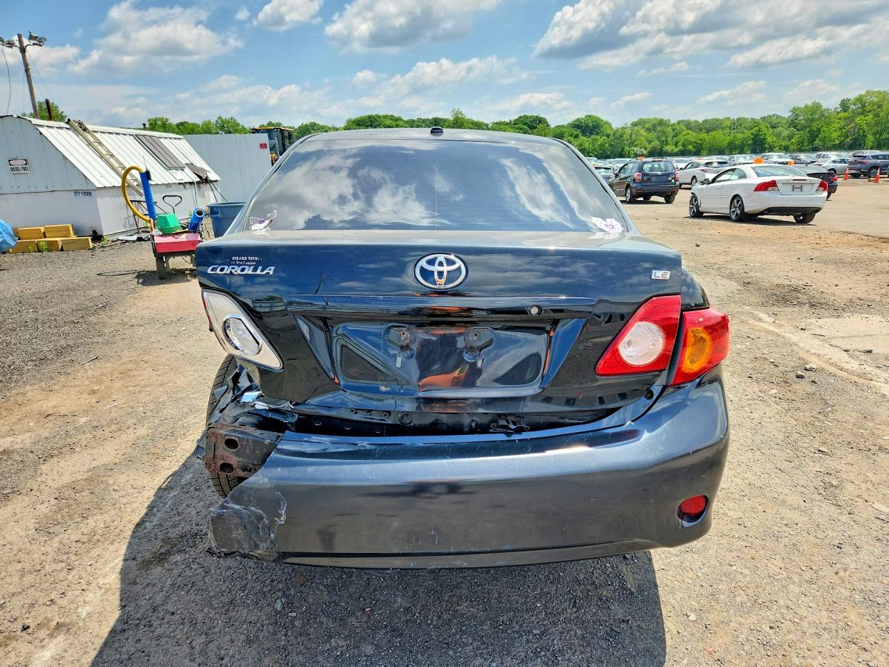 2010 Toyota Corolla Le Black vin: 2T1BU4EE1AC292998