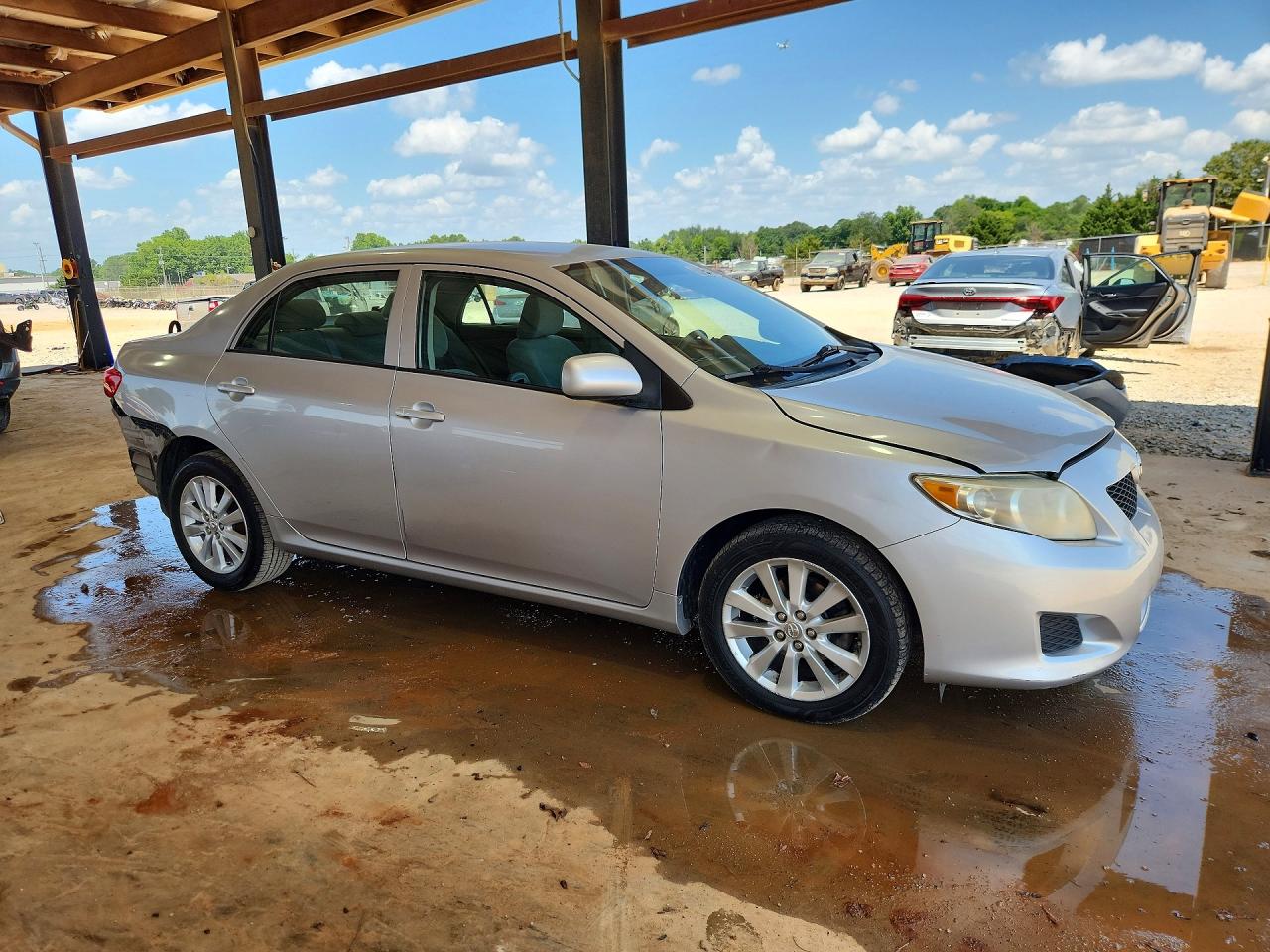 2010 Toyota Corolla Le Silver vin: 2T1BU4EE1AC362371