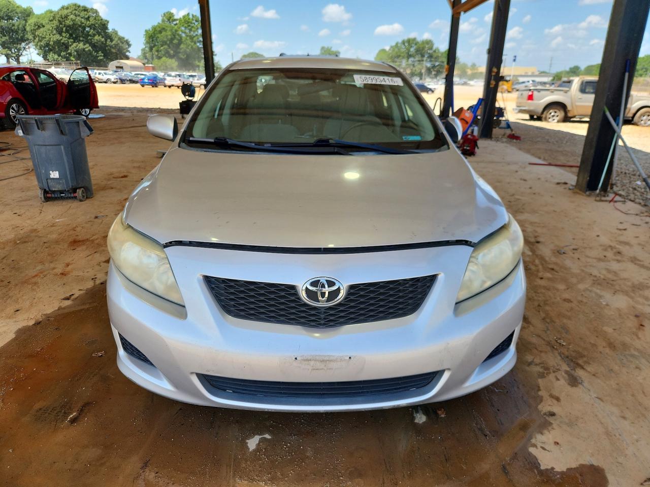 2010 Toyota Corolla Le Silver vin: 2T1BU4EE1AC362371