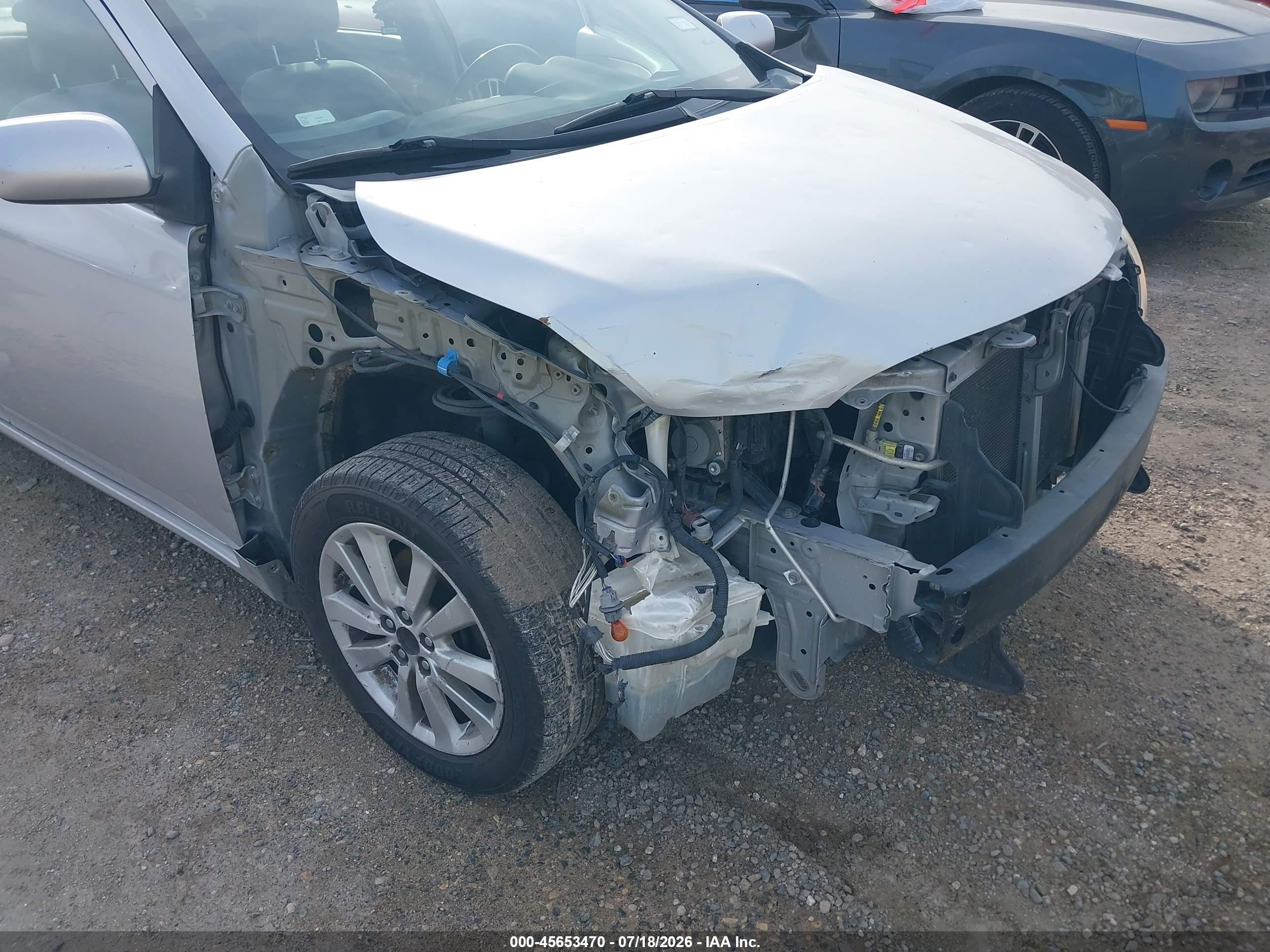 2010 Toyota Corolla Le Silver vin: 2T1BU4EE1AC362497