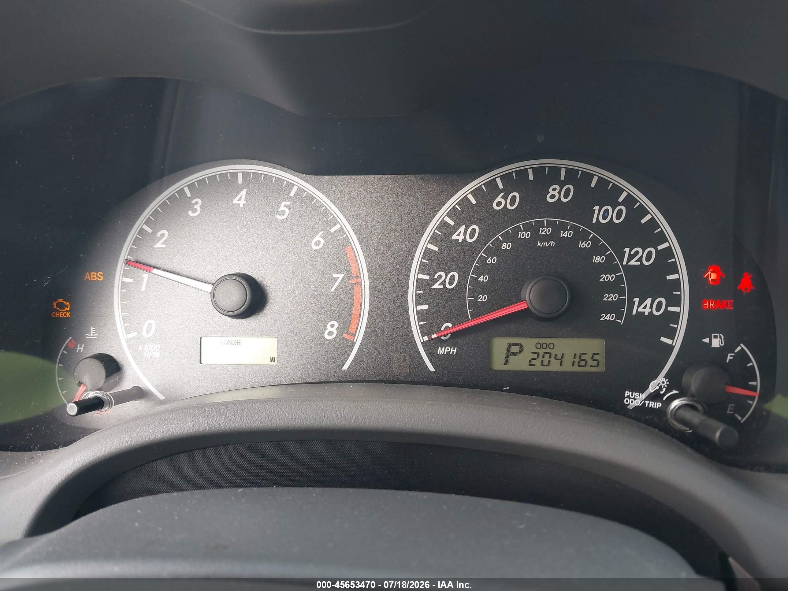 2010 Toyota Corolla Le Silver vin: 2T1BU4EE1AC362497