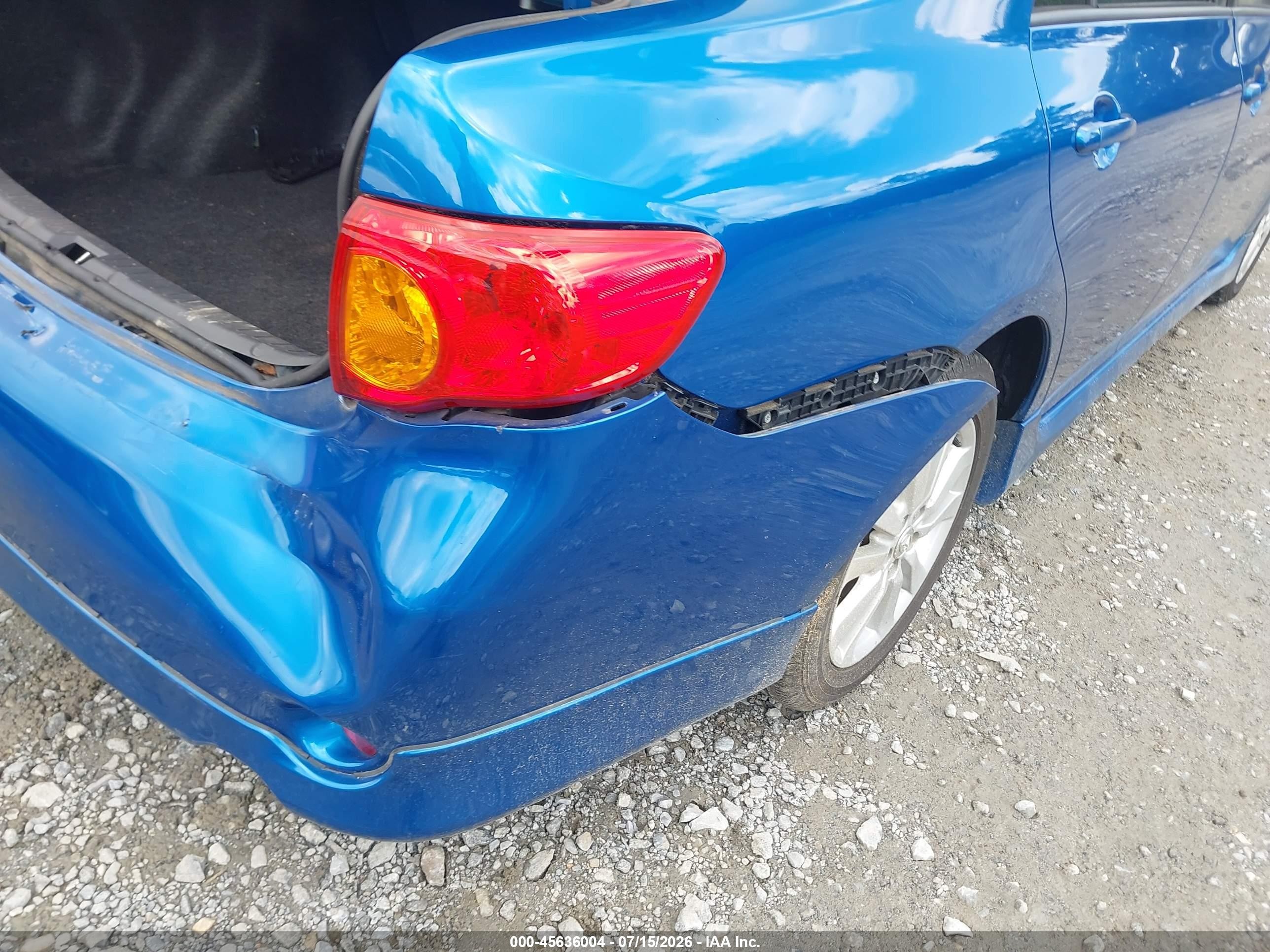 2010 Toyota Corolla S Blue vin: 2T1BU4EE1AC367067