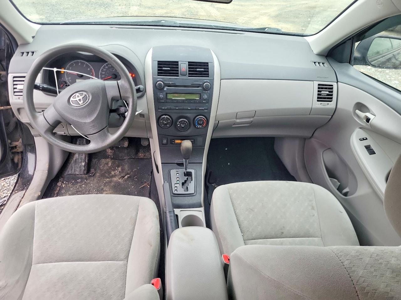 2010 Toyota Corolla Base Черный vin: 2T1BU4EE1AC369210
