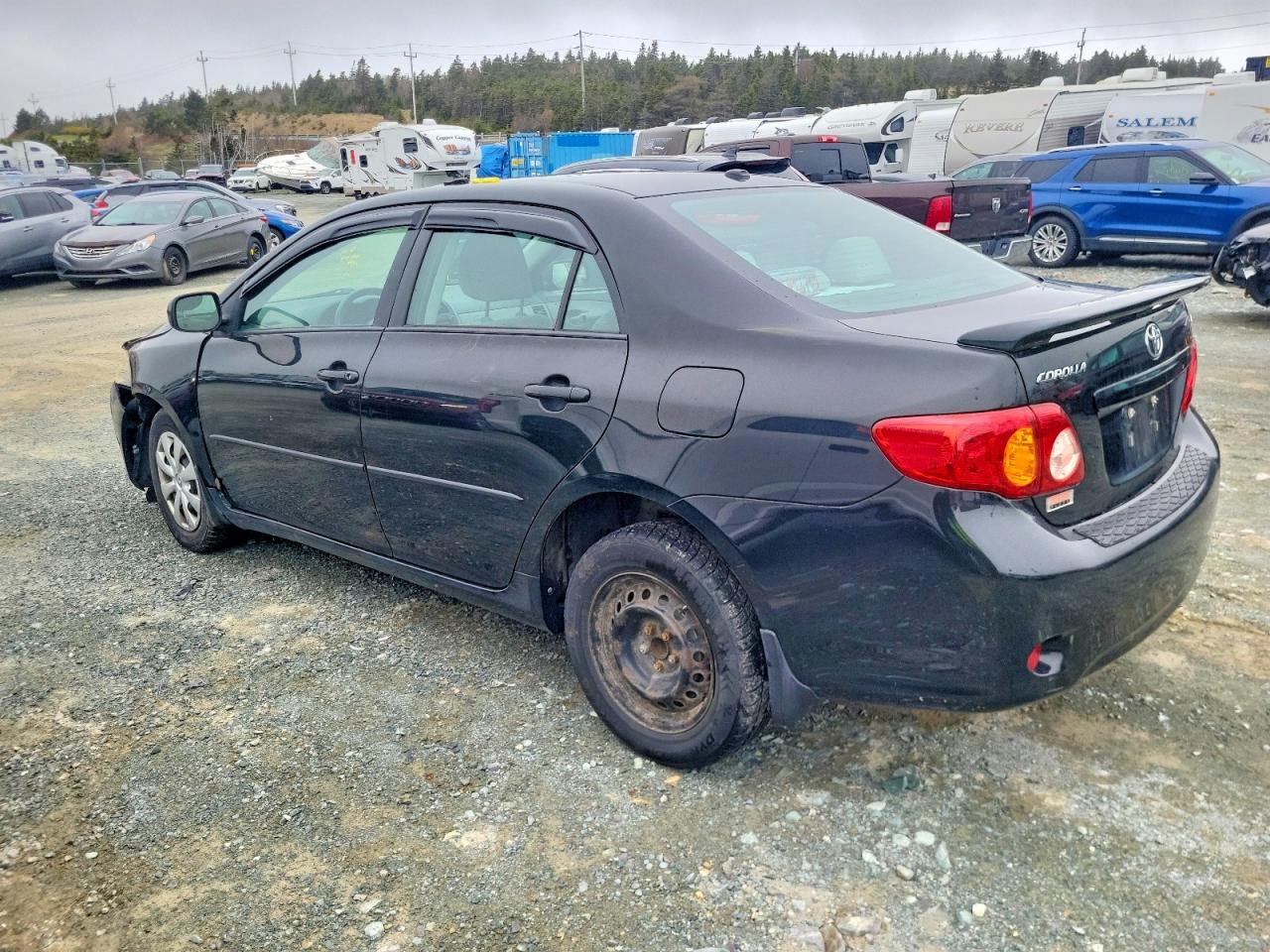 2010 Toyota Corolla Base Черный vin: 2T1BU4EE1AC369210