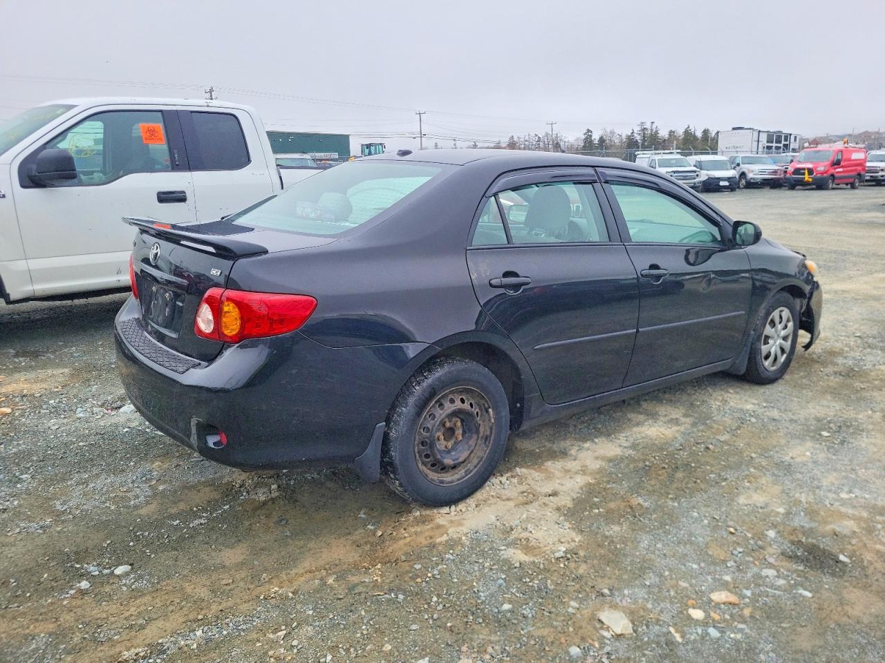 2010 Toyota Corolla Base Черный vin: 2T1BU4EE1AC369210