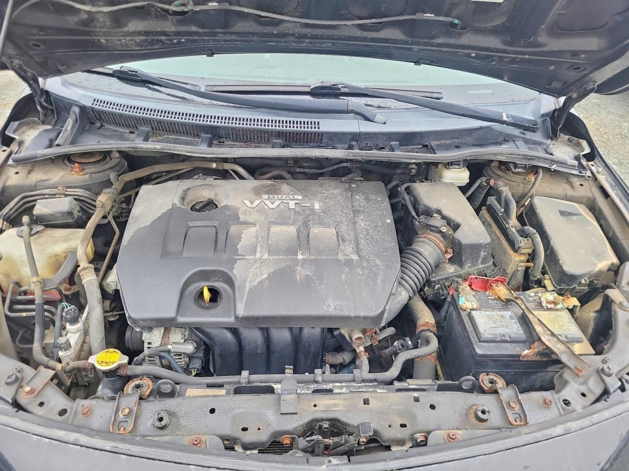 2010 Toyota Corolla Base Черный vin: 2T1BU4EE1AC369210