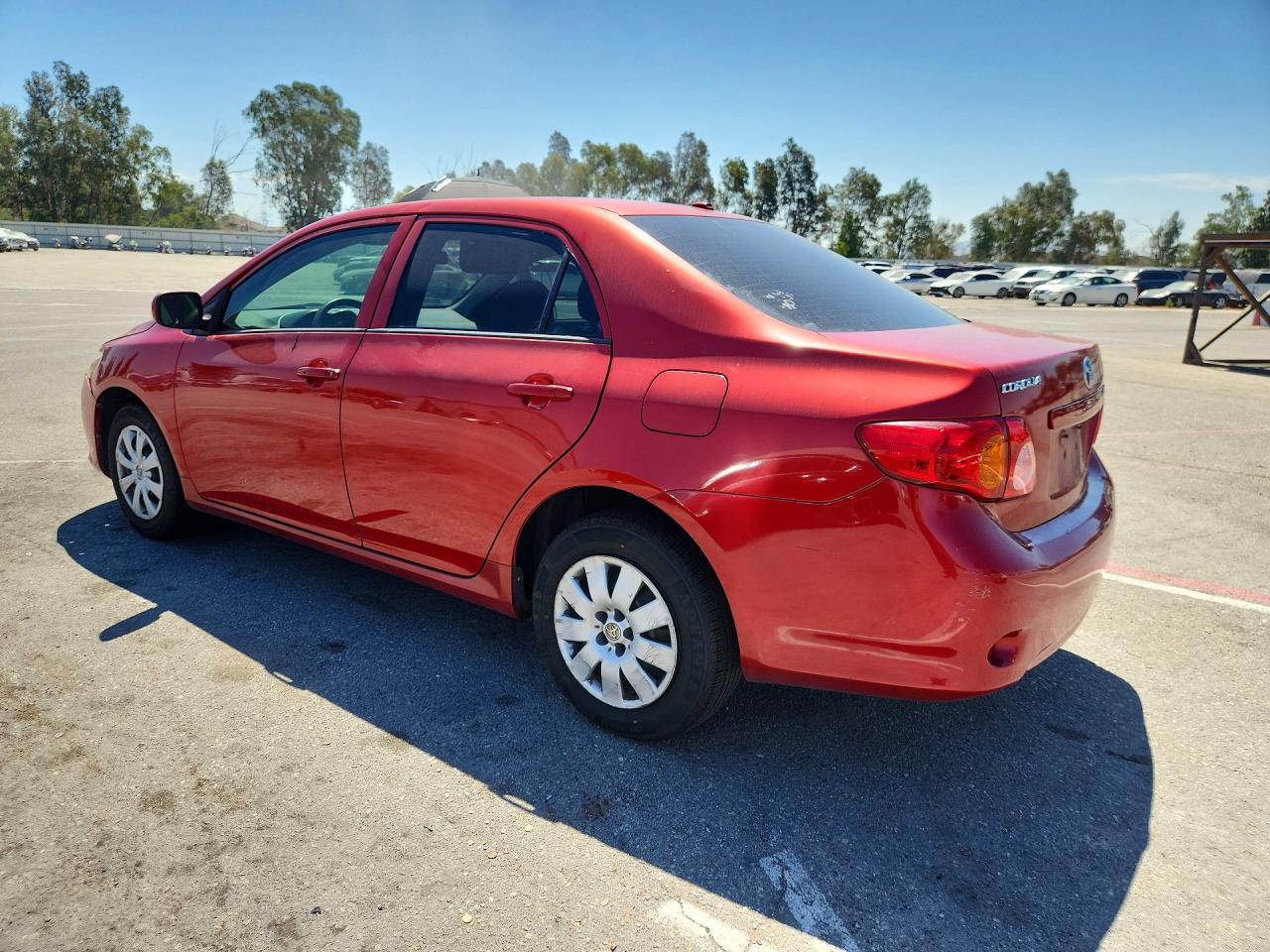 2010 Toyota Corolla Red vin: 2T1BU4EE1AC374407