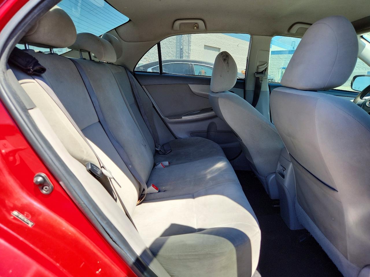2010 Toyota Corolla Red vin: 2T1BU4EE1AC374407