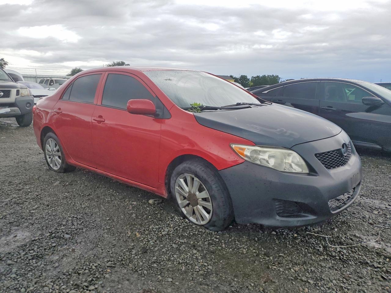 2010 Toyota Corolla Le Red vin: 2T1BU4EE1AC385522