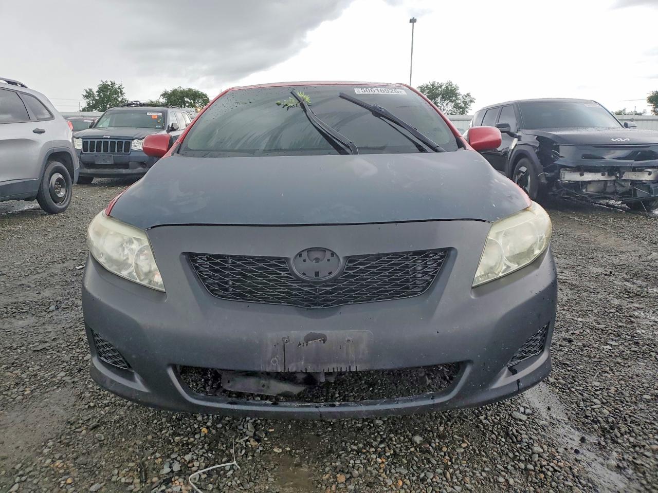 2010 Toyota Corolla Le Red vin: 2T1BU4EE1AC385522
