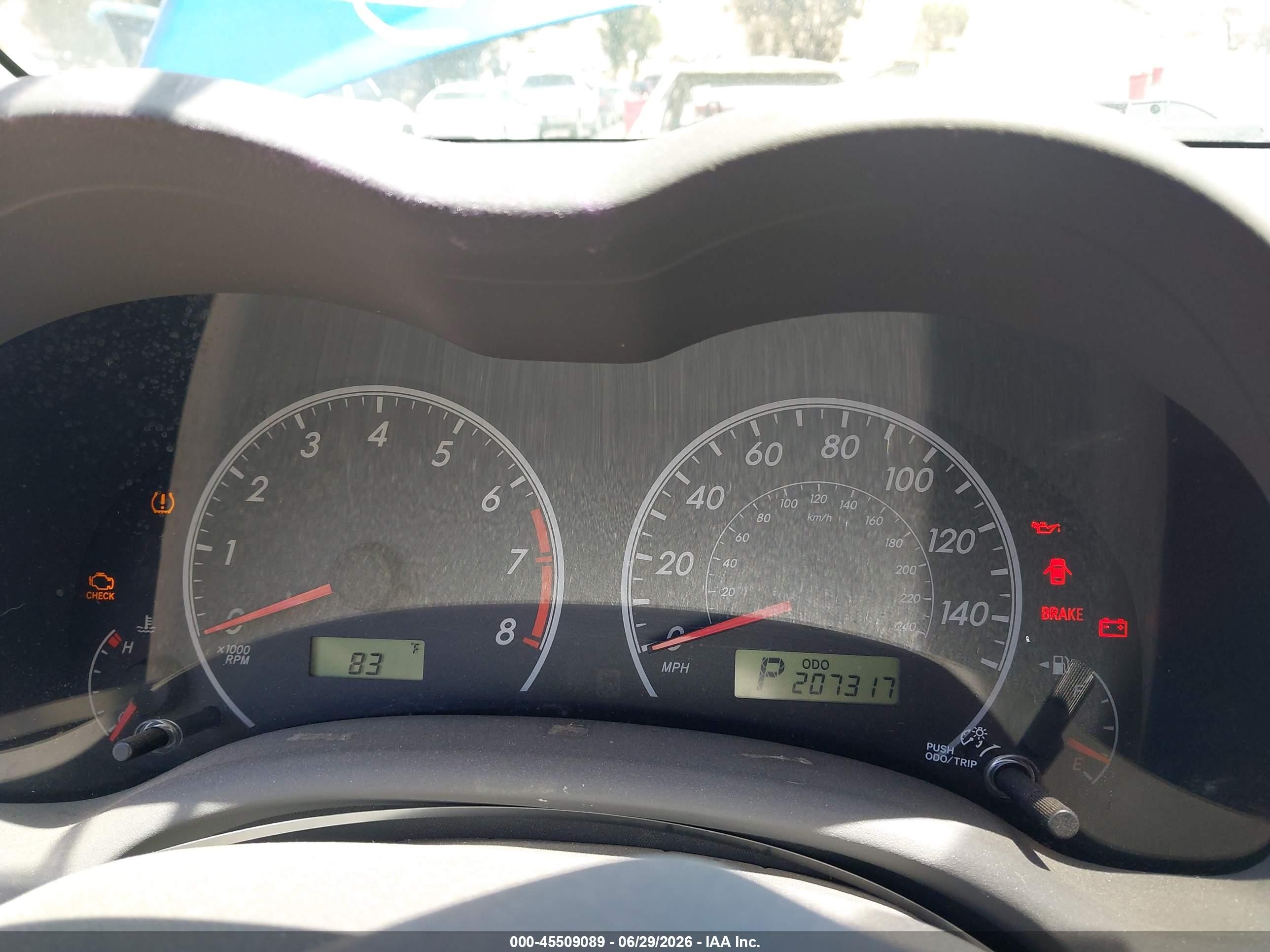 2010 Toyota Corolla Le Синий vin: 2T1BU4EE1AC416428