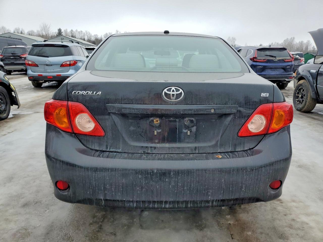 2010 Toyota Corolla Base Black vin: 2T1BU4EE1AC433889