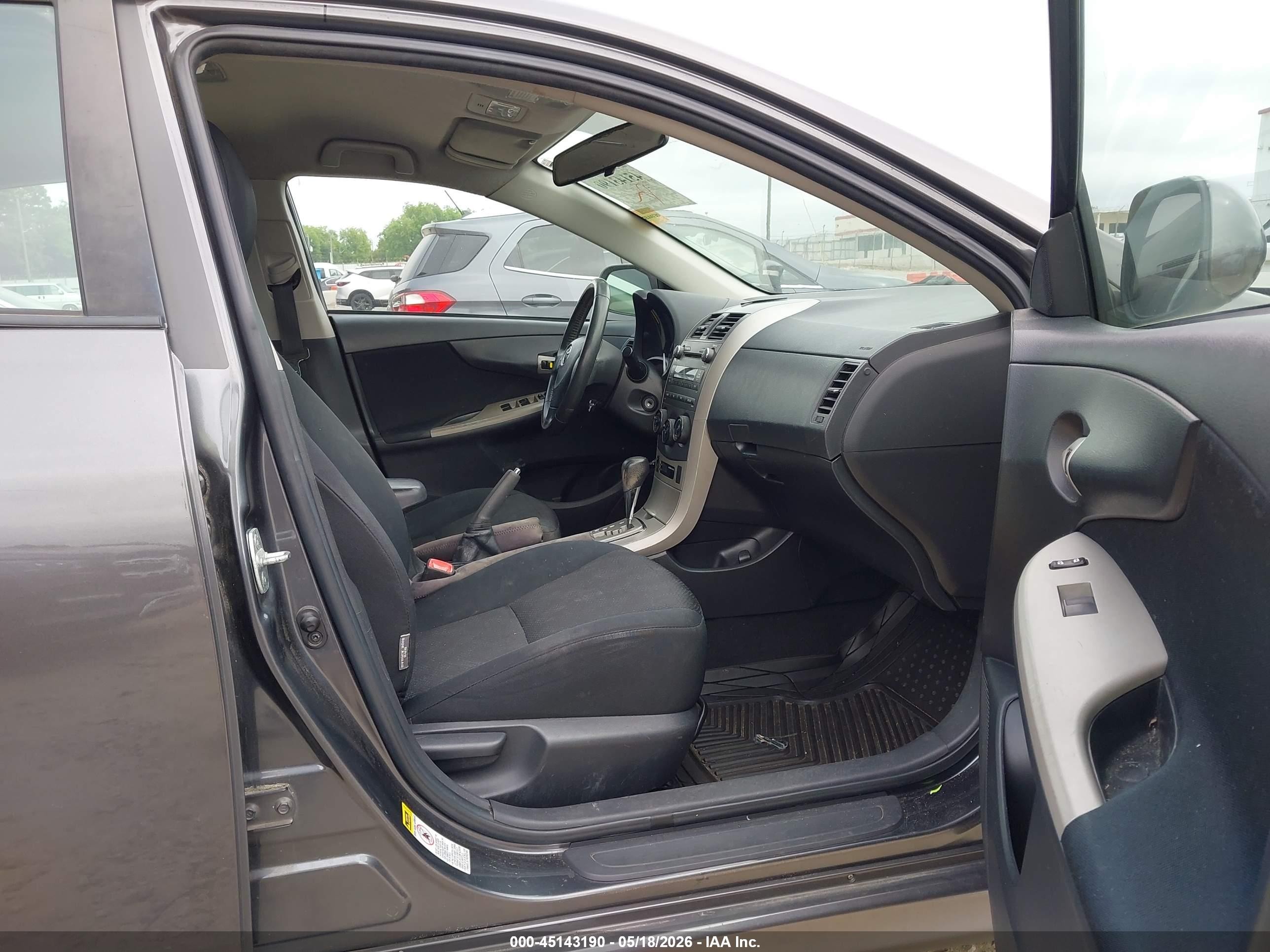 2010 Toyota Corolla S Gray vin: 2T1BU4EE1AC458890