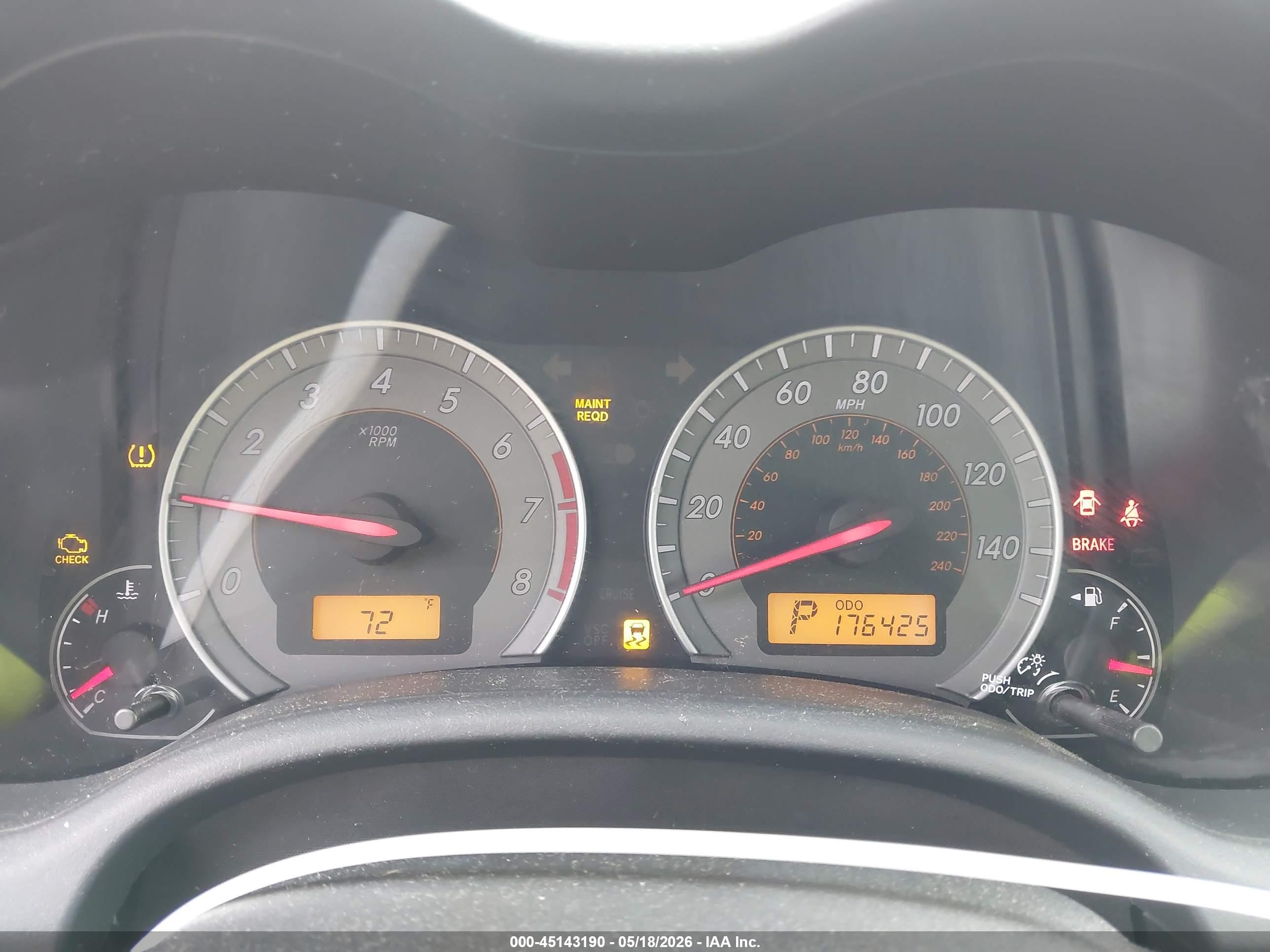 2010 Toyota Corolla S Gray vin: 2T1BU4EE1AC458890