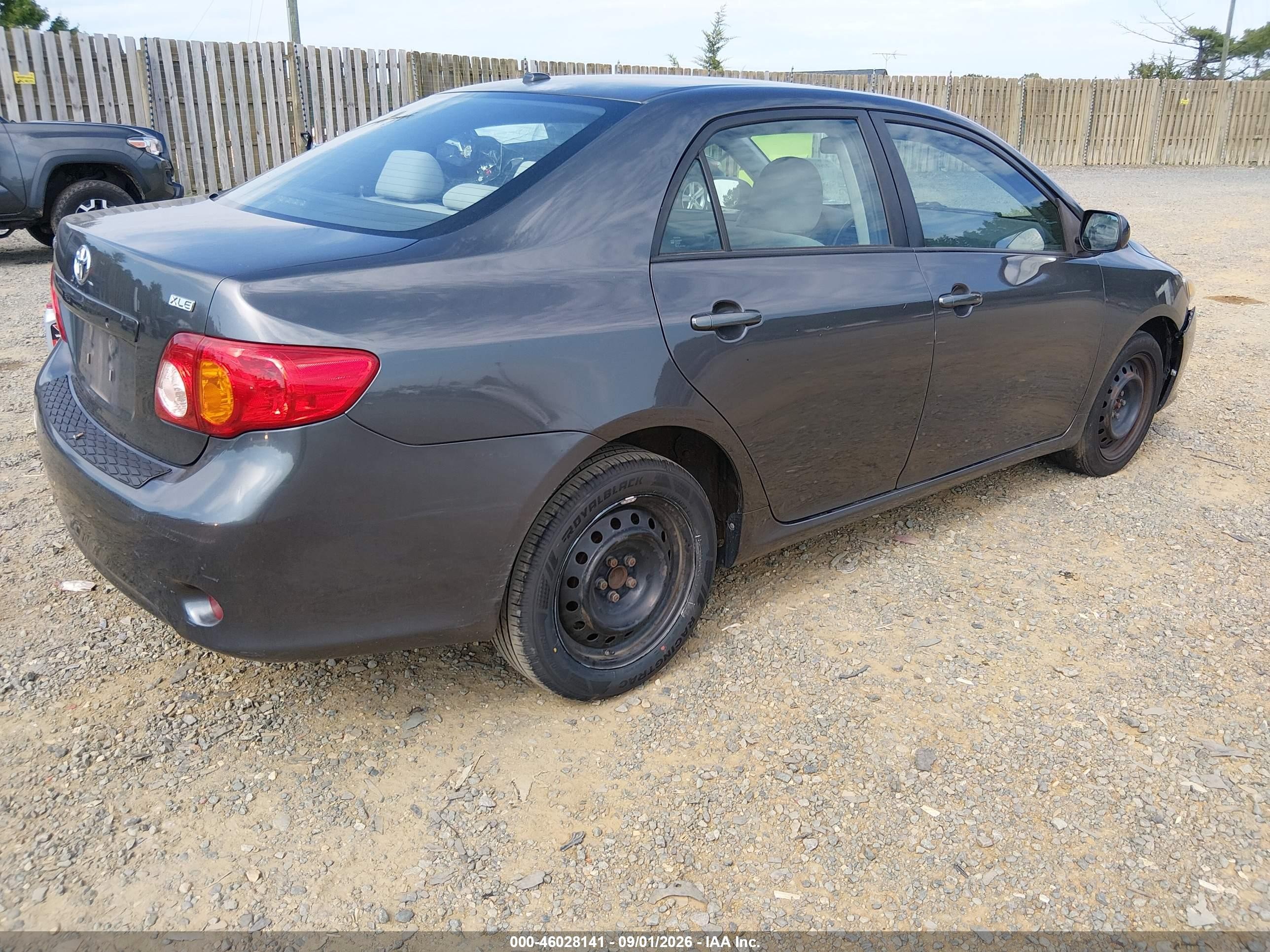 2010 Toyota Corolla Xle Gray vin: 2T1BU4EE1AC461031
