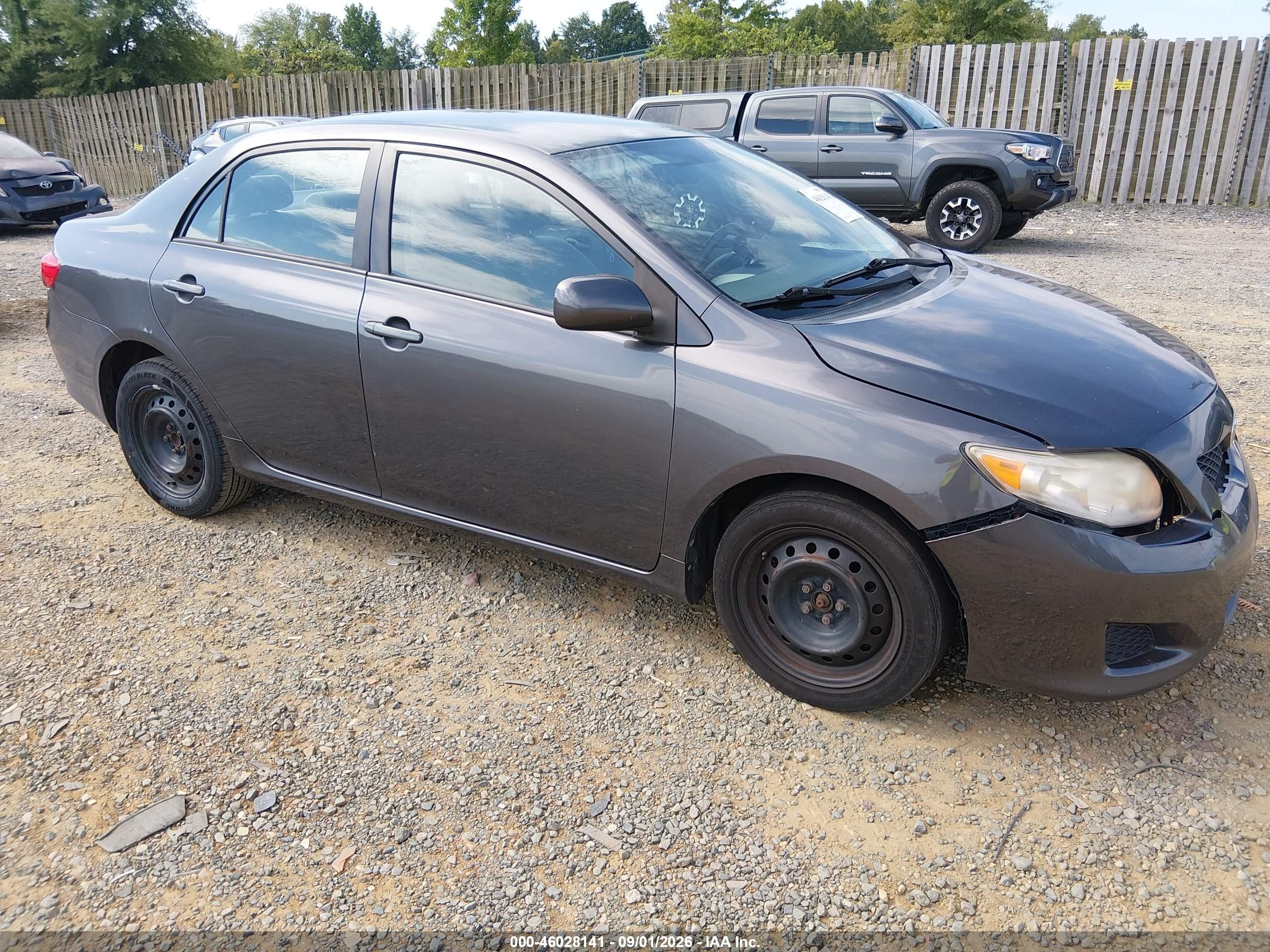 2010 Toyota Corolla Xle Серый vin: 2T1BU4EE1AC461031