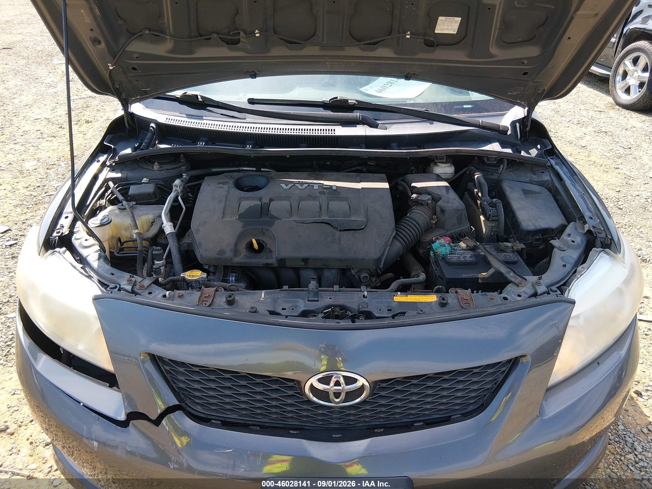 2010 Toyota Corolla Xle Gray vin: 2T1BU4EE1AC461031