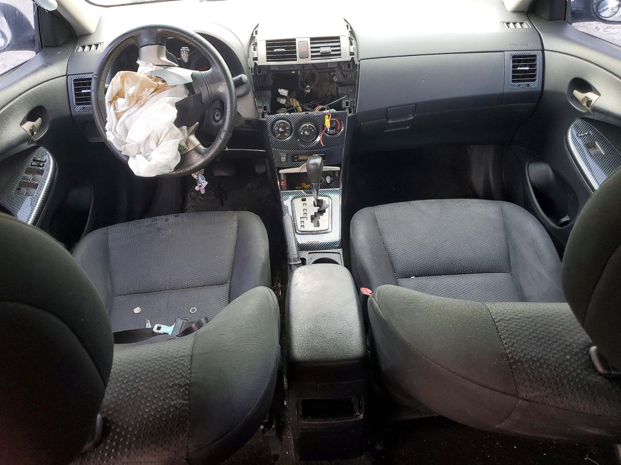 2010 Toyota Corolla S White vin: 2T1BU4EE1AC469856