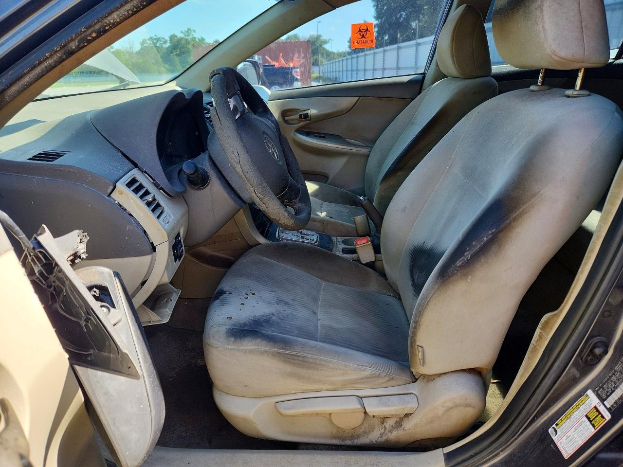 2010 Toyota Corolla Base Gray vin: 2T1BU4EE1AC480419