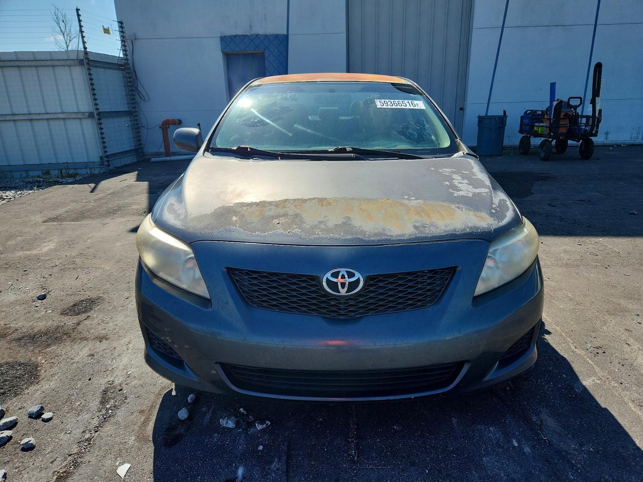 2010 Toyota Corolla Base Gray vin: 2T1BU4EE1AC480419