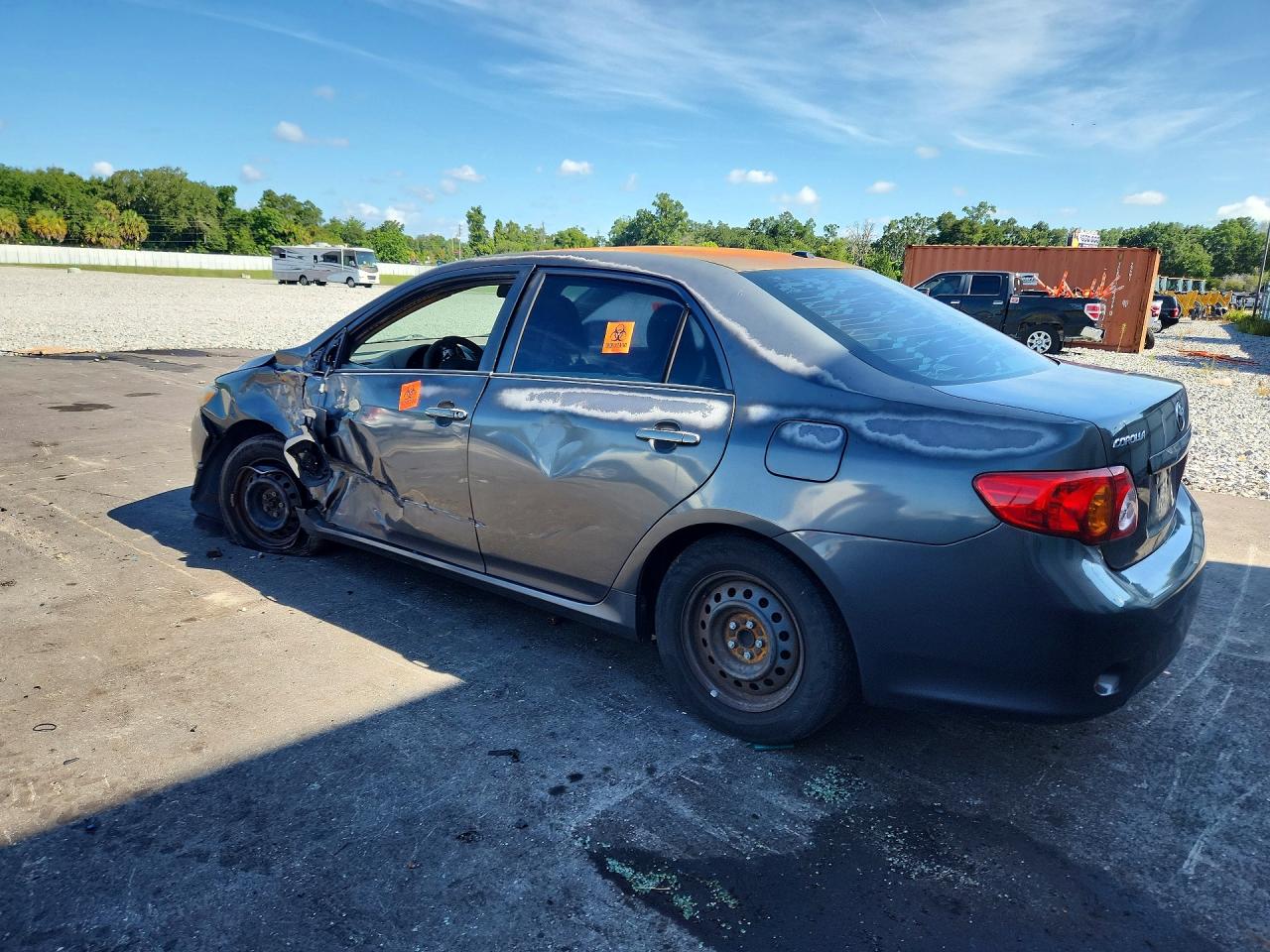 2010 Toyota Corolla Base Gray vin: 2T1BU4EE1AC480419