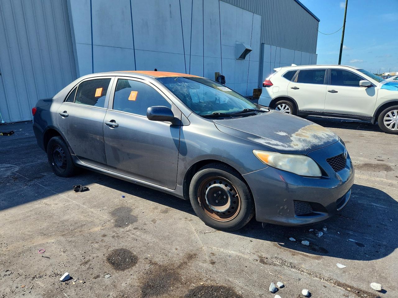 2010 Toyota Corolla Base Gray vin: 2T1BU4EE1AC480419