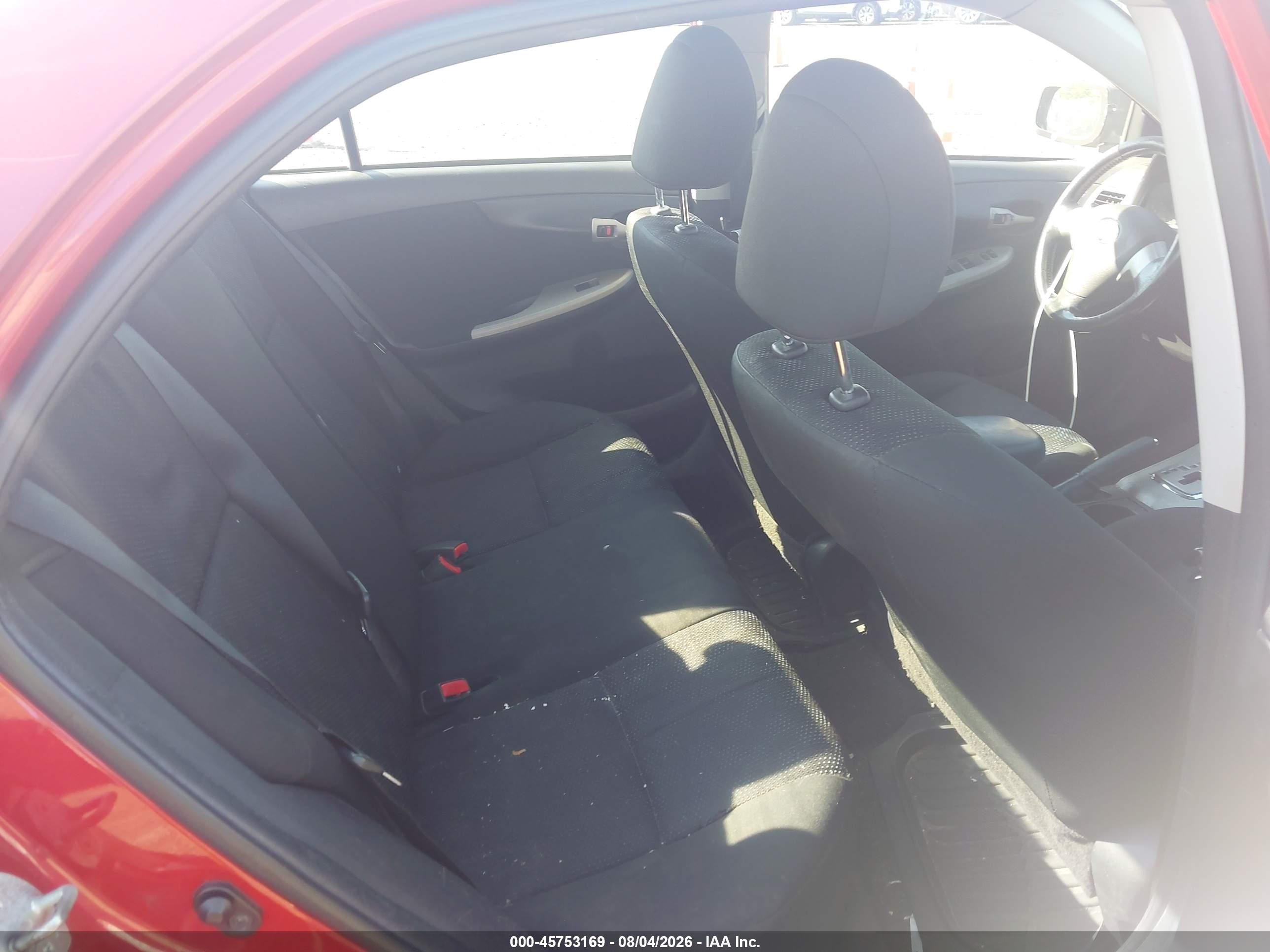 2010 Toyota Corolla S Red vin: 2T1BU4EE1AC501060