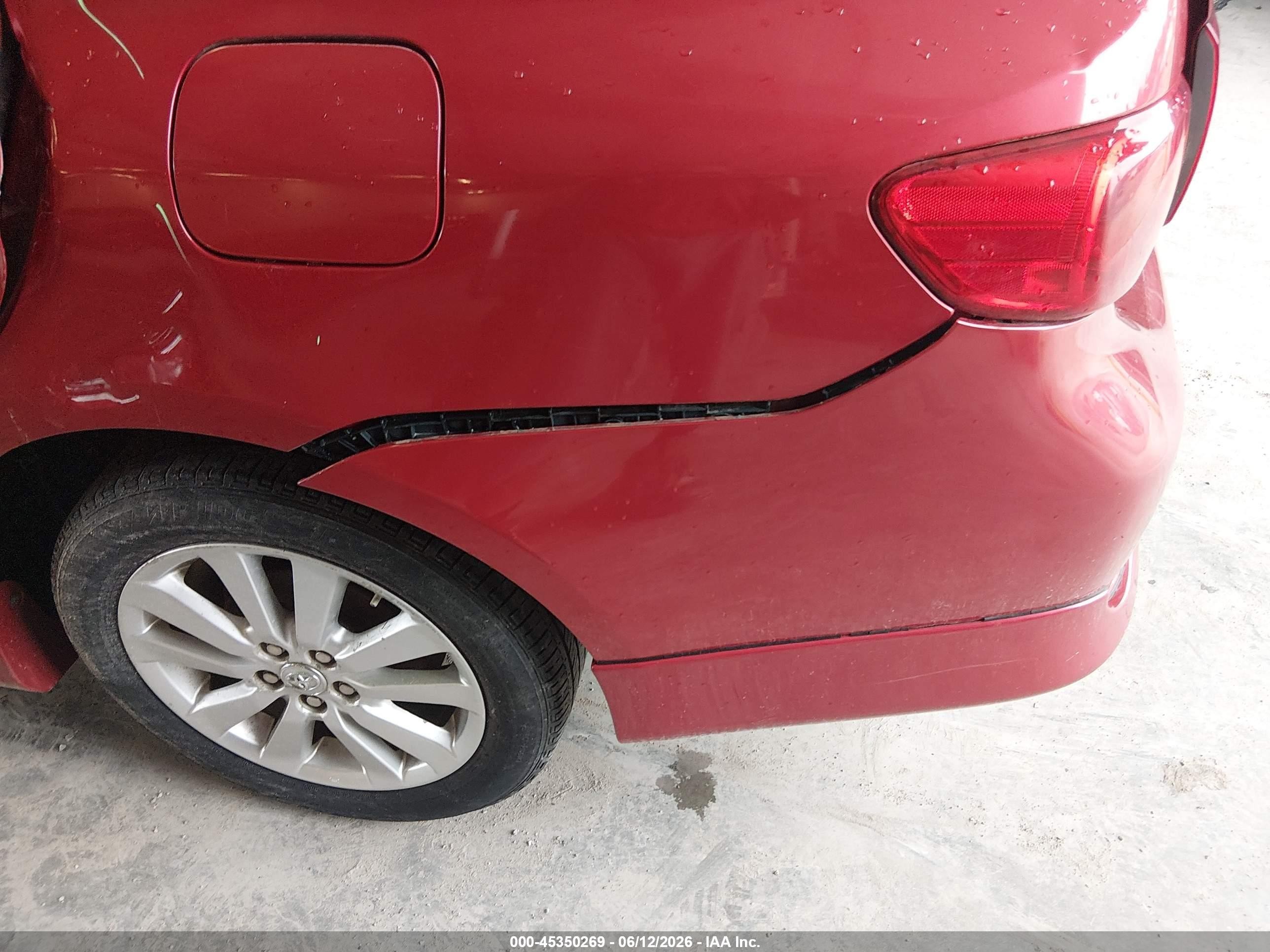2010 Toyota Corolla S Red vin: 2T1BU4EE1AC514309