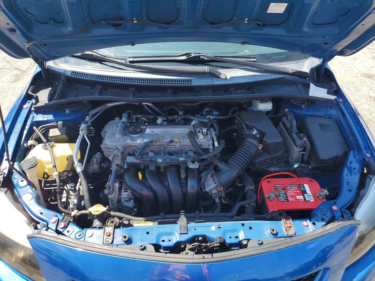 2010 Toyota Corolla S Blue vin: 2T1BU4EE1AC515069