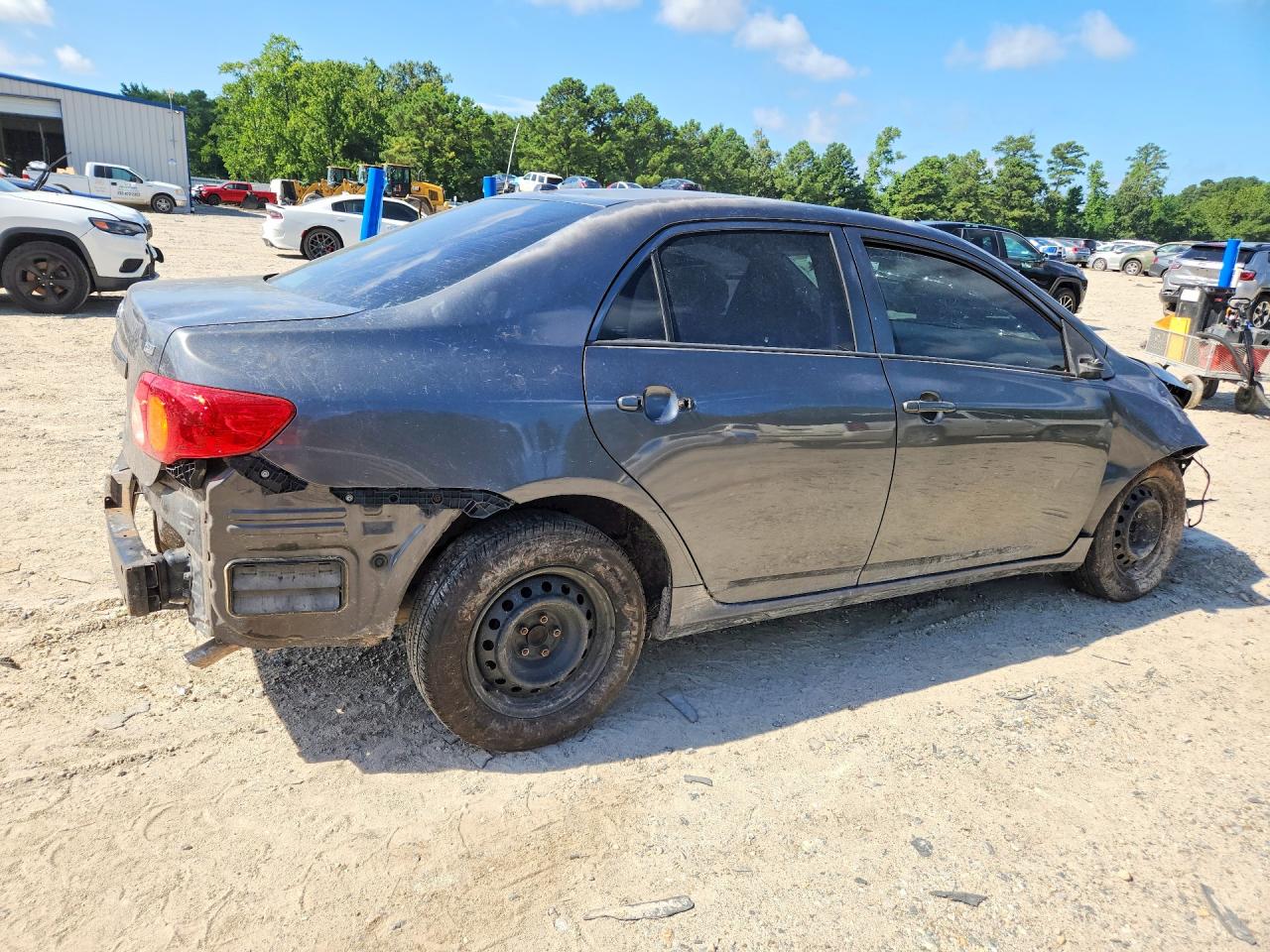 2010 Toyota Corolla Le Gray vin: 2T1BU4EE1AC525794