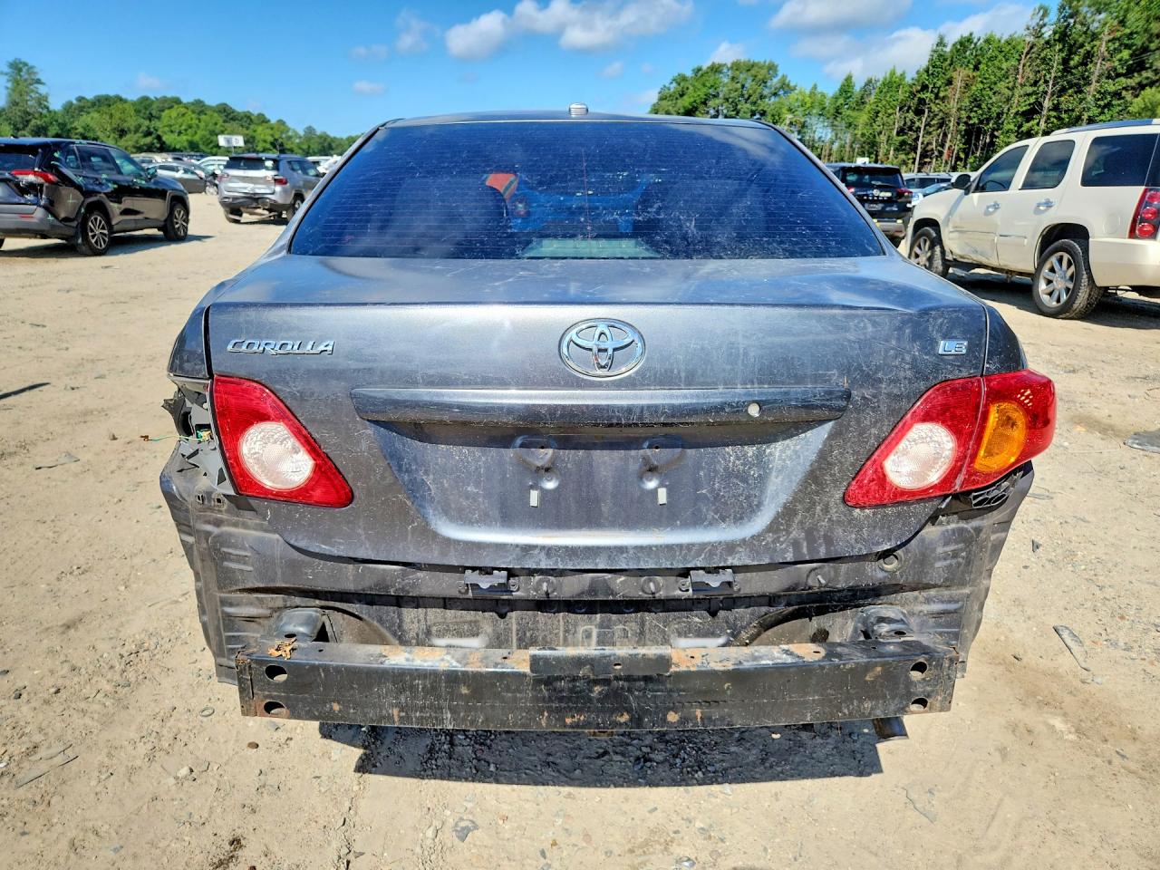 2010 Toyota Corolla Le Gray vin: 2T1BU4EE1AC525794