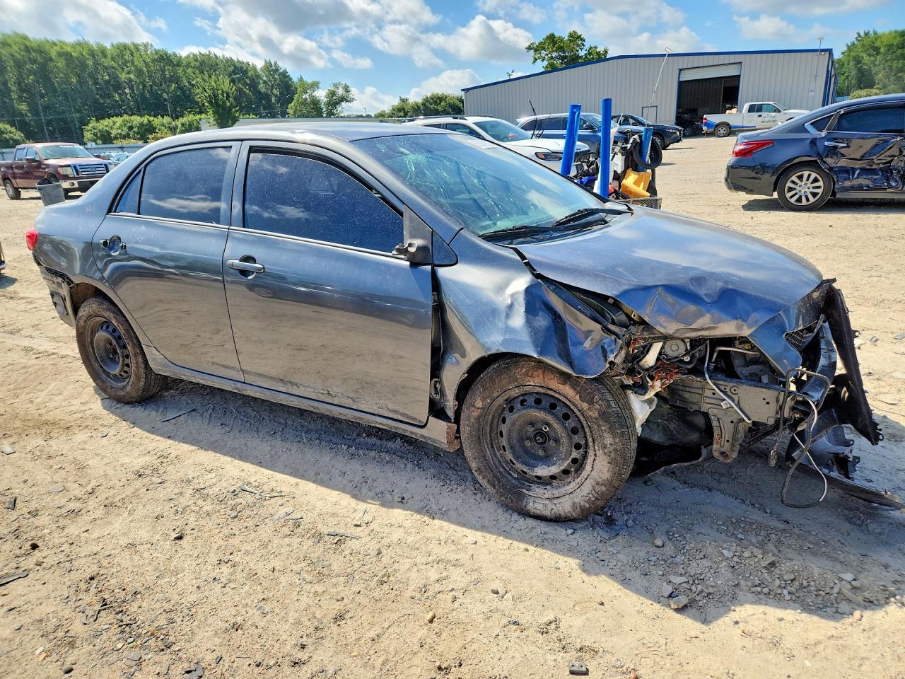 2010 Toyota Corolla Le Gray vin: 2T1BU4EE1AC525794