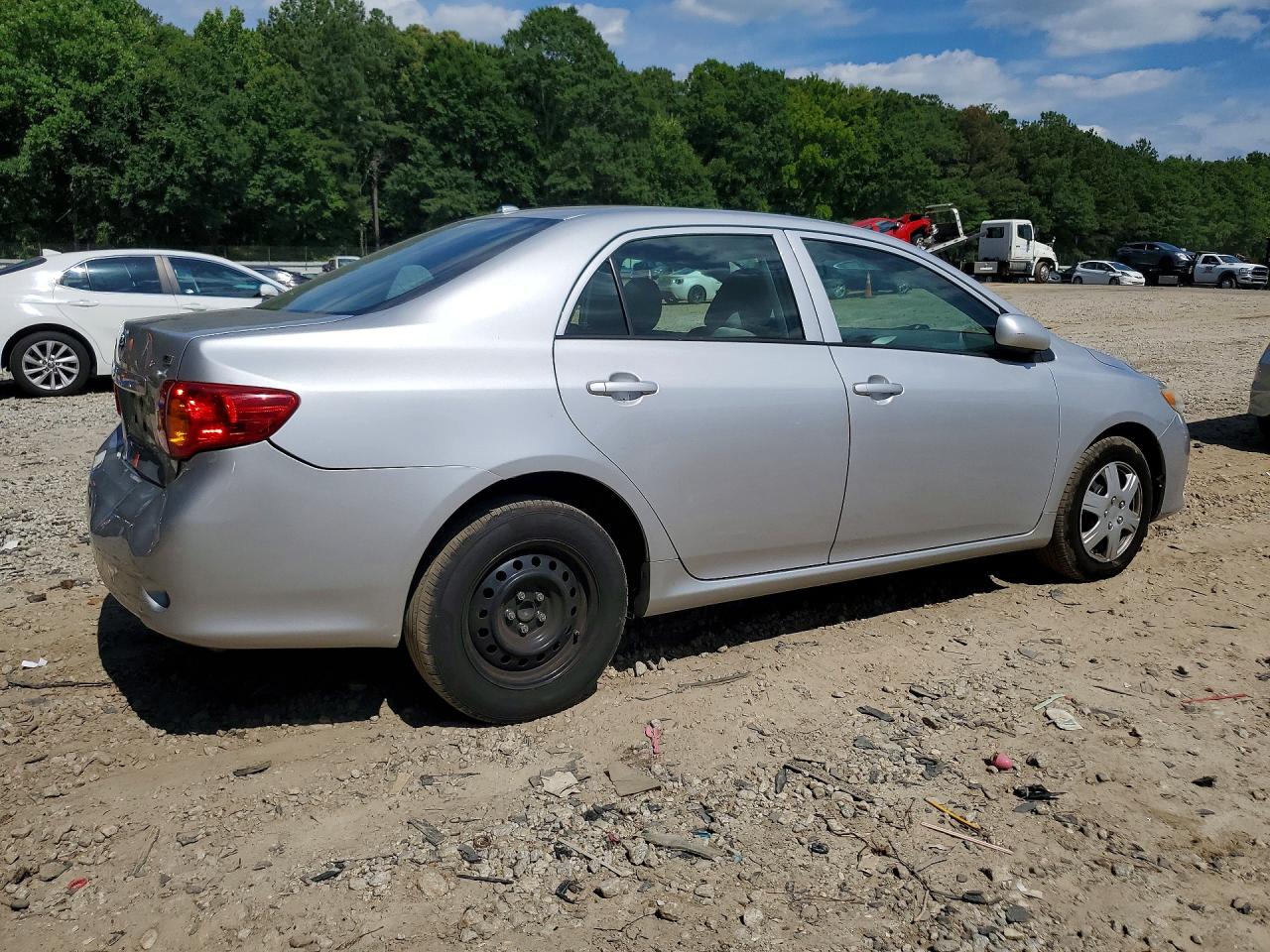 2010 Toyota Corolla Le Silver vin: 2T1BU4EE1AC531580