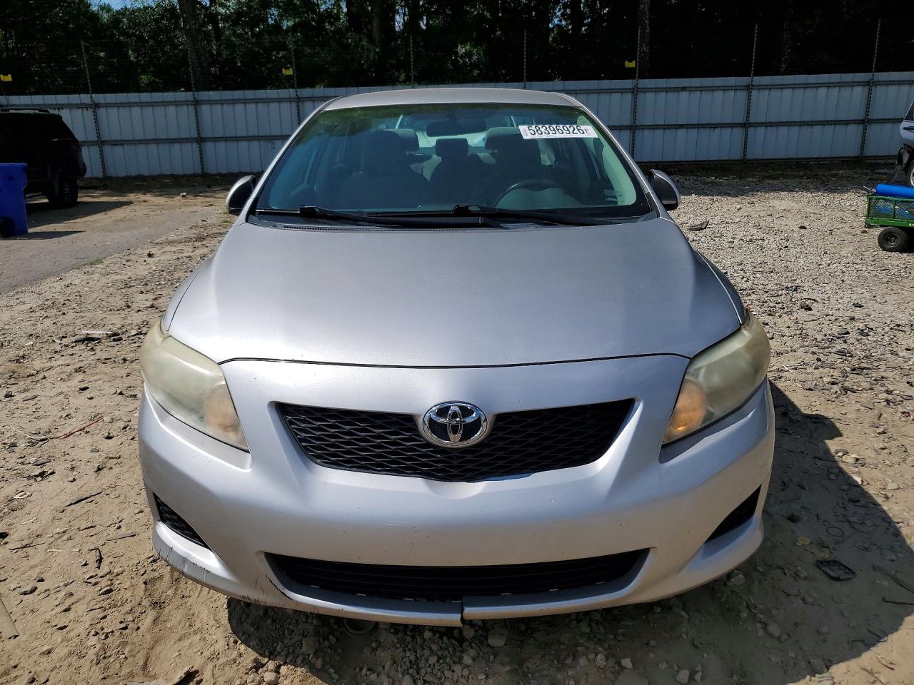 2010 Toyota Corolla Le Silver vin: 2T1BU4EE1AC531580