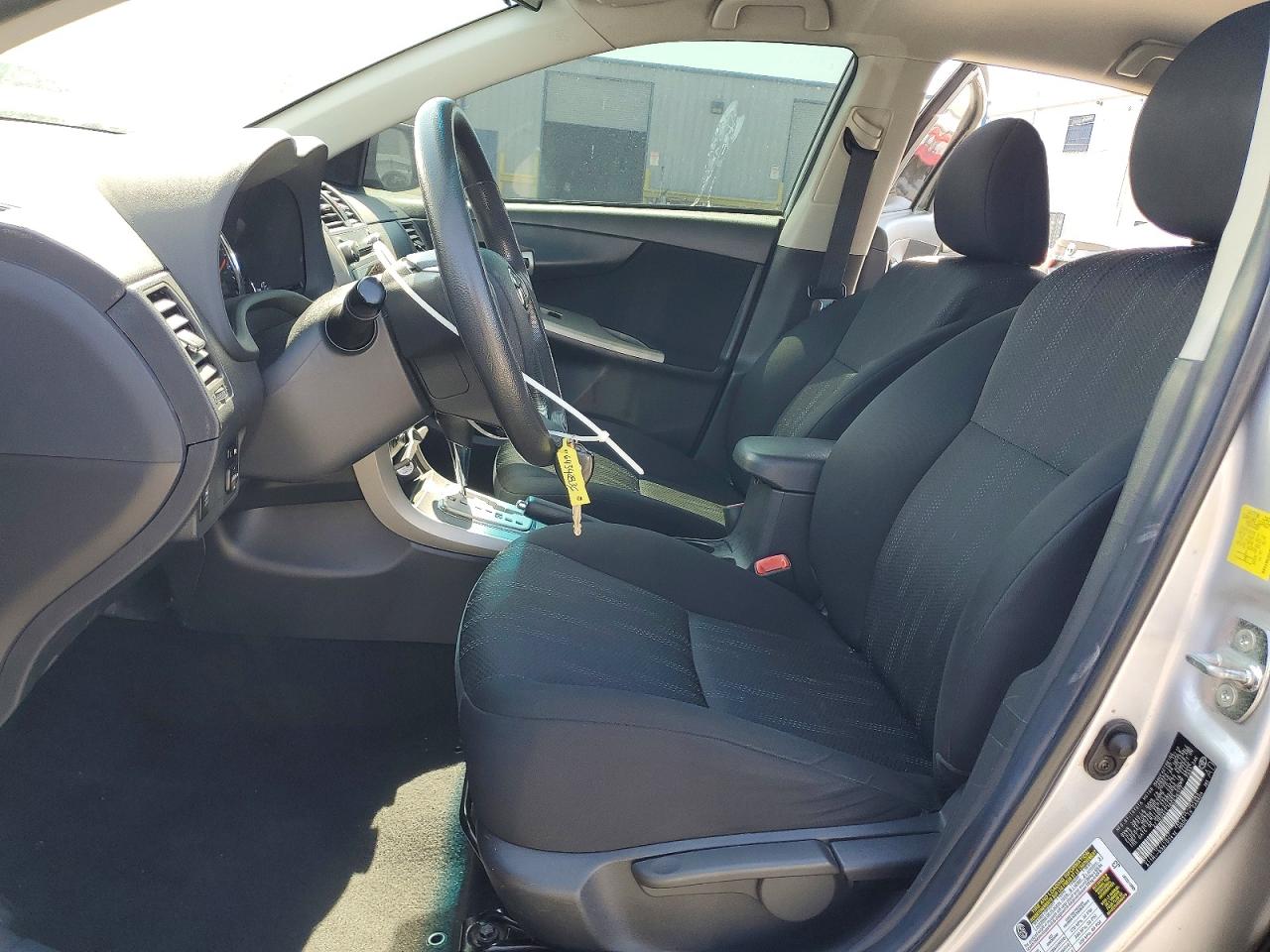 2011 Toyota Corolla S Silver vin: 2T1BU4EE1BC536327