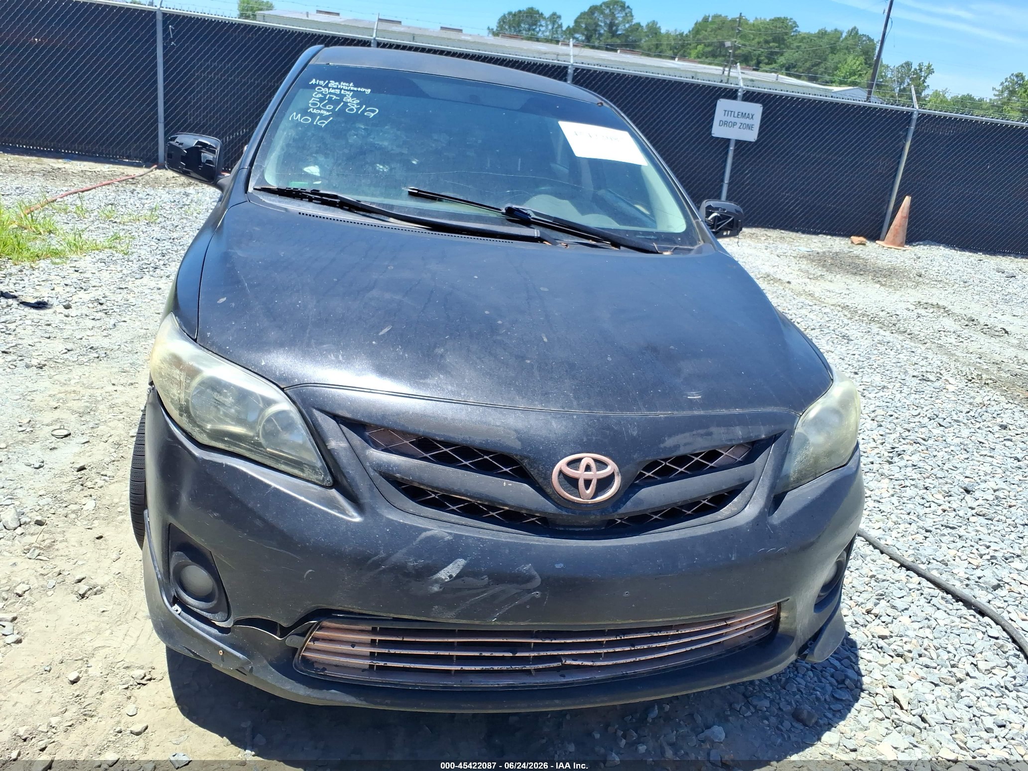 2011 Toyota Corolla S Black vin: 2T1BU4EE1BC561812