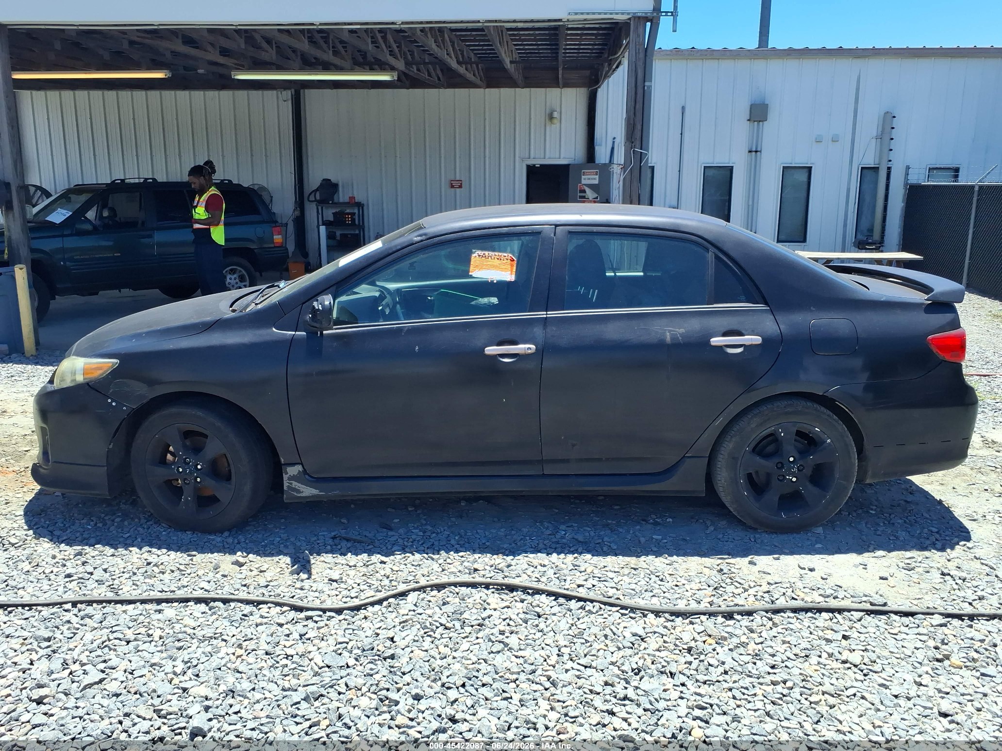 2011 Toyota Corolla S Black vin: 2T1BU4EE1BC561812