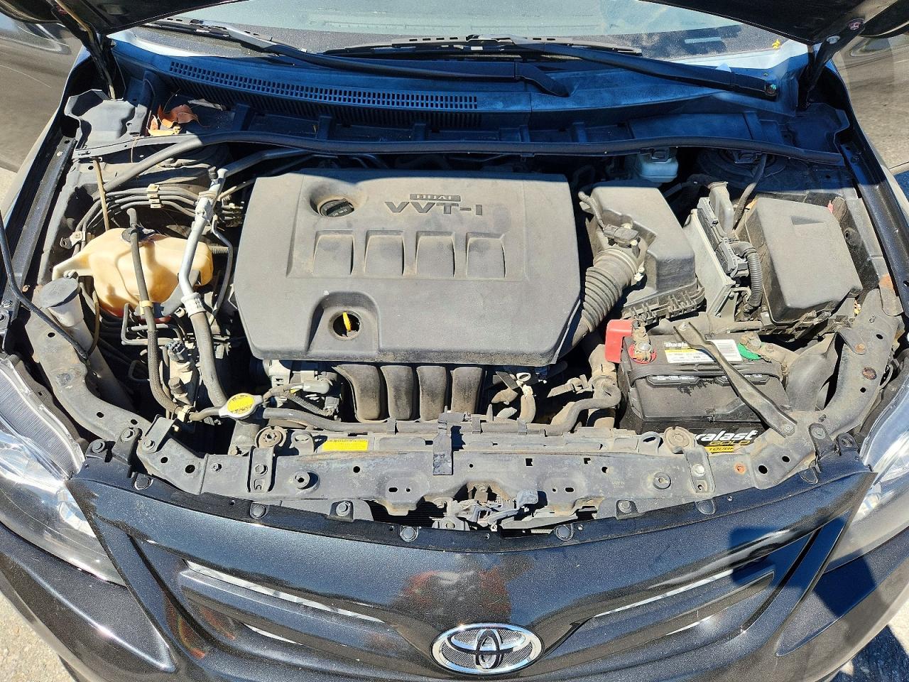 2011 Toyota Corolla S Черный vin: 2T1BU4EE1BC575872