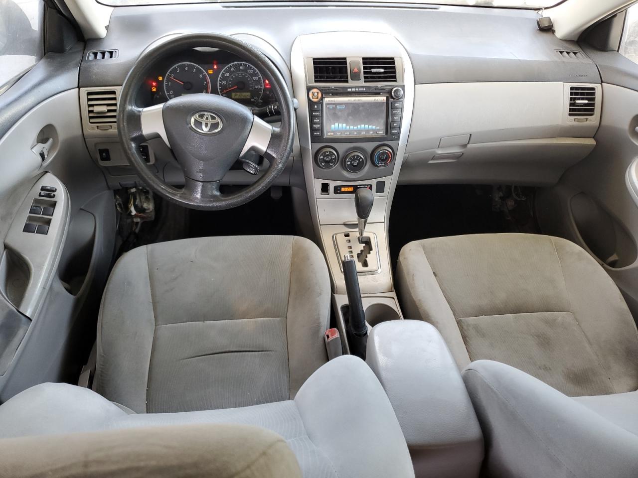 2011 Toyota Corolla Base Gray vin: 2T1BU4EE1BC611074
