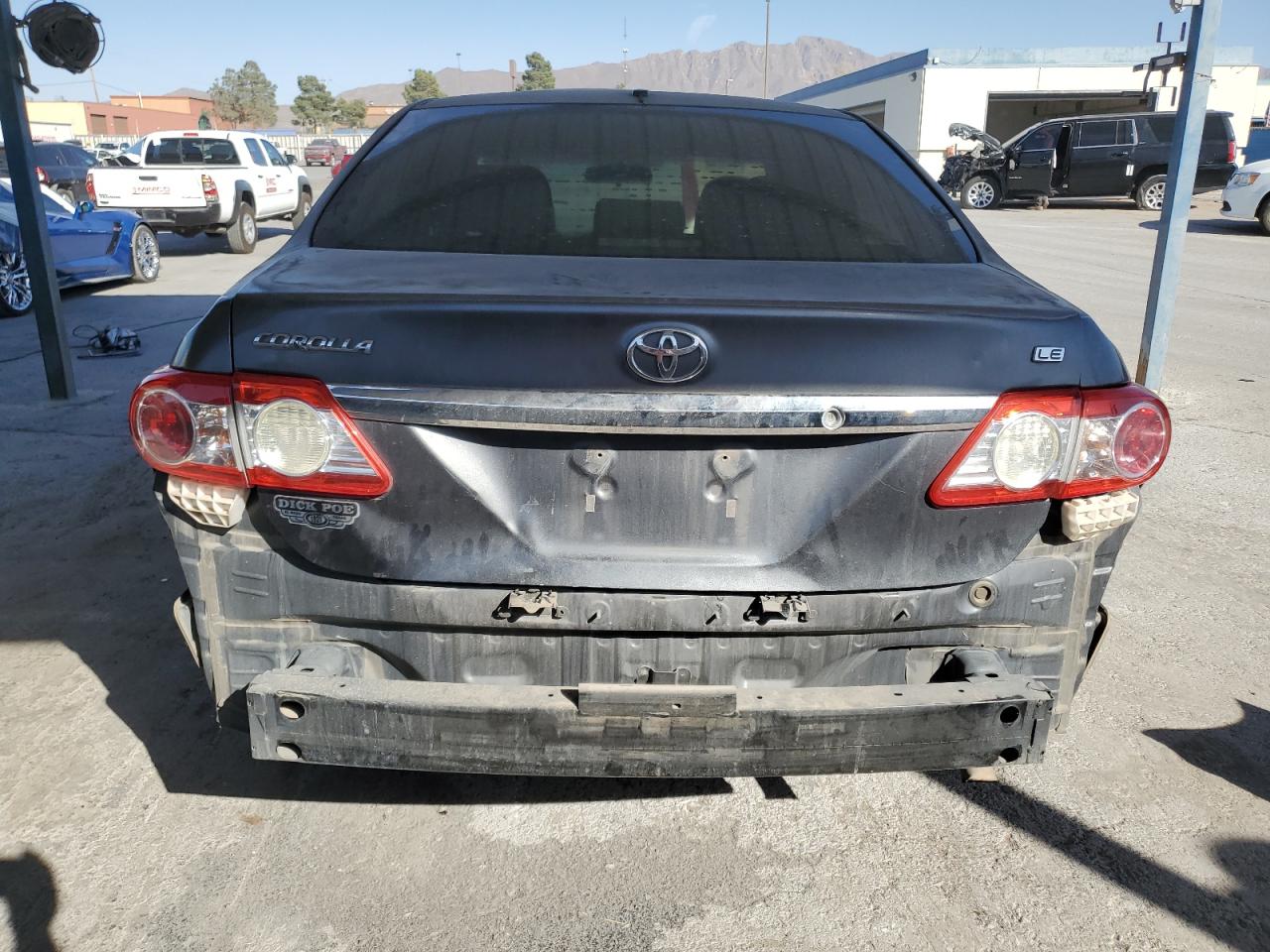 2011 Toyota Corolla Base Gray vin: 2T1BU4EE1BC611074