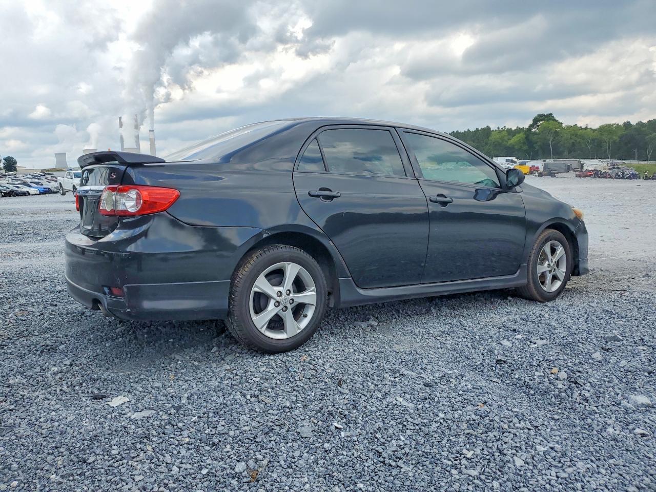 2011 Toyota Corolla S Black vin: 2T1BU4EE1BC625640