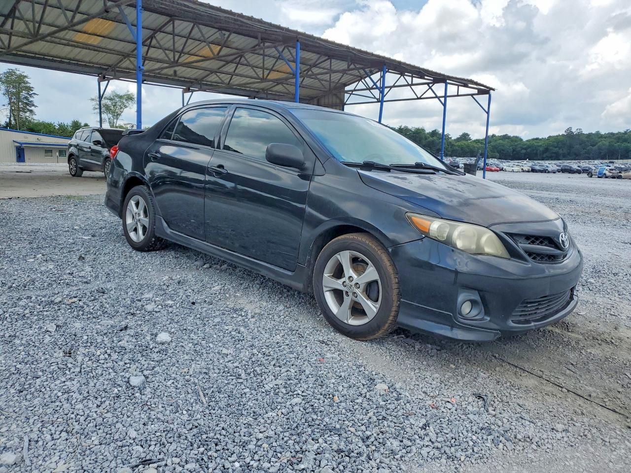 2011 Toyota Corolla S Black vin: 2T1BU4EE1BC625640