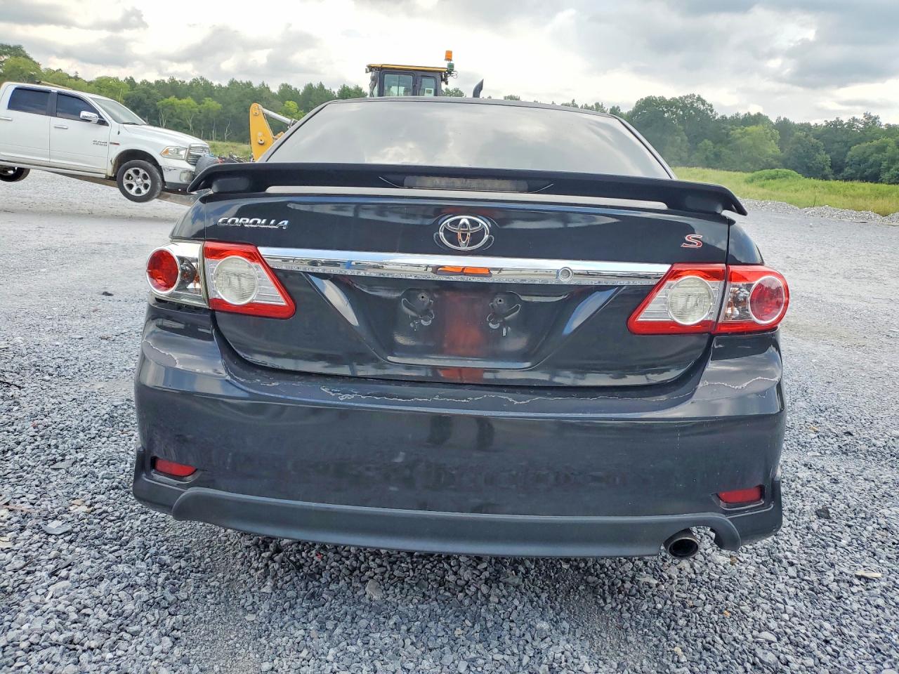 2011 Toyota Corolla S Black vin: 2T1BU4EE1BC625640