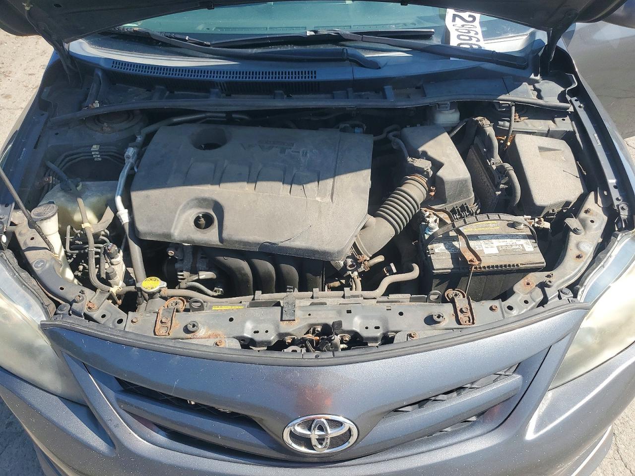 2011 Toyota Corolla S Gray vin: 2T1BU4EE1BC630837