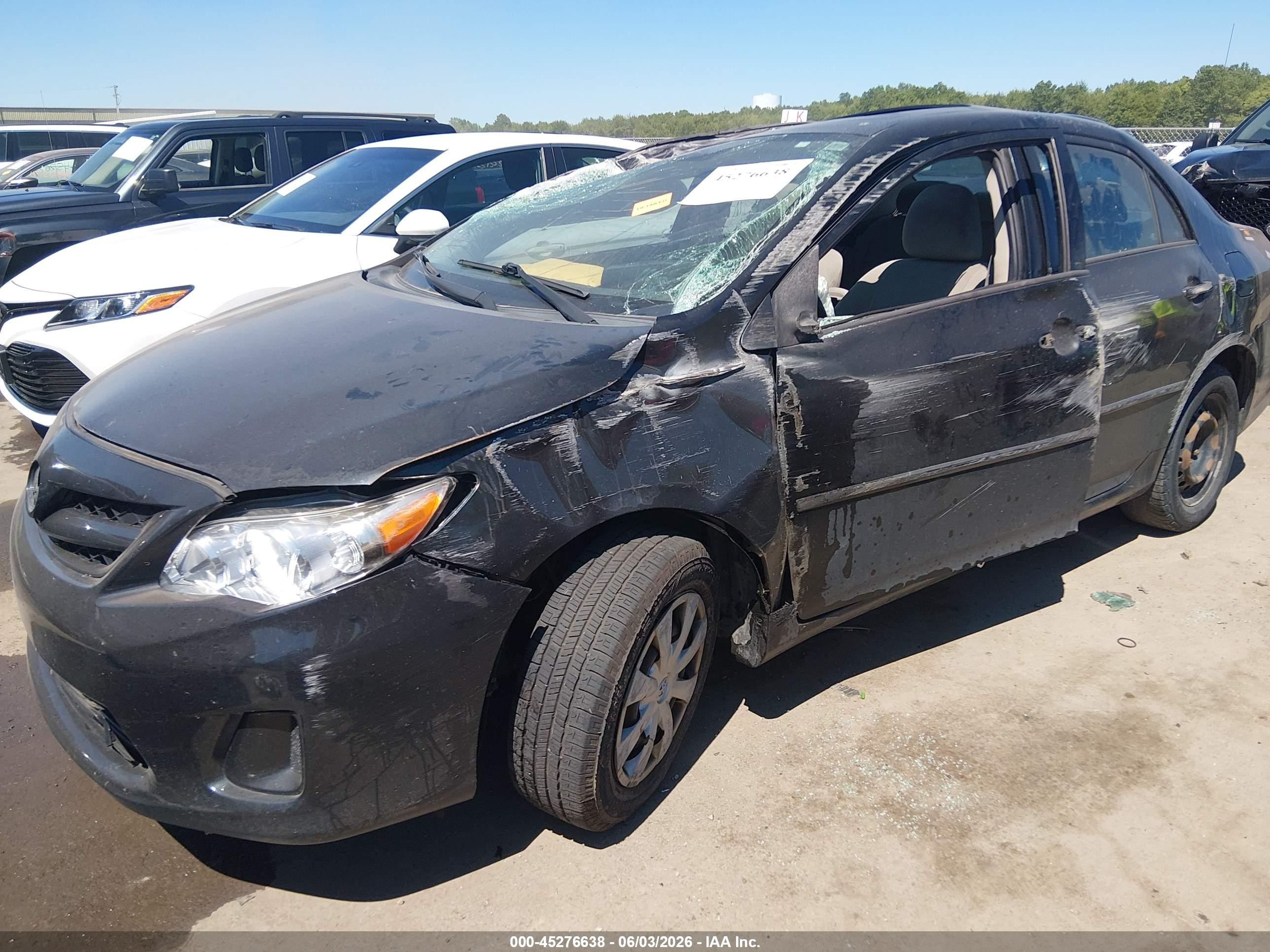 2011 Toyota Corolla Le Black vin: 2T1BU4EE1BC637108