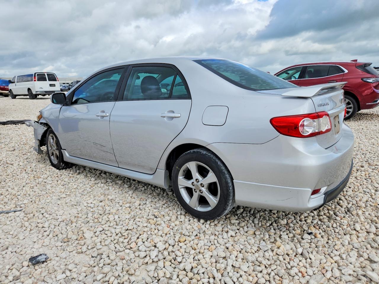 2011 Toyota Corolla S Silver vin: 2T1BU4EE1BC640316
