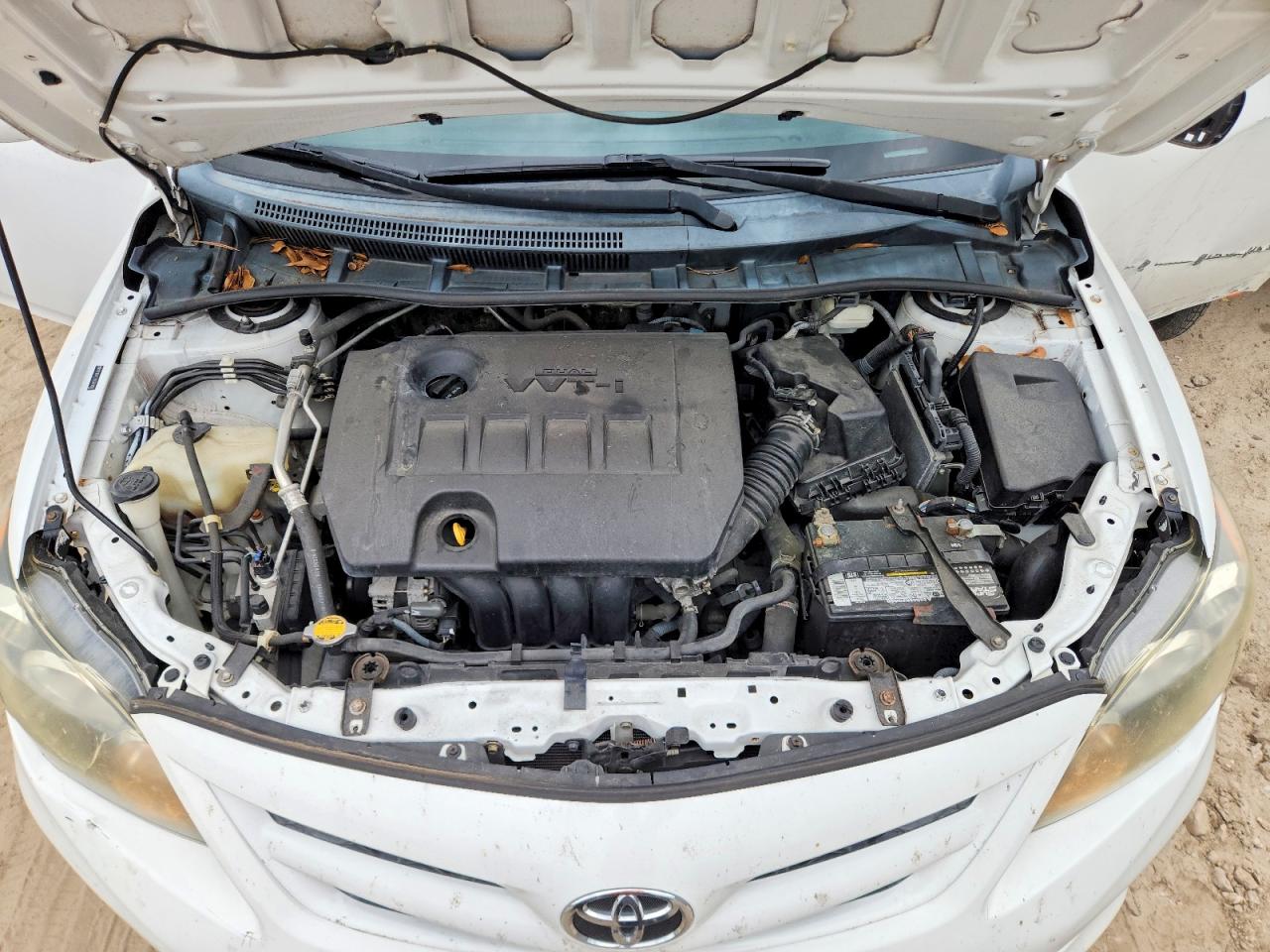 2011 Toyota Corolla S White vin: 2T1BU4EE1BC641806