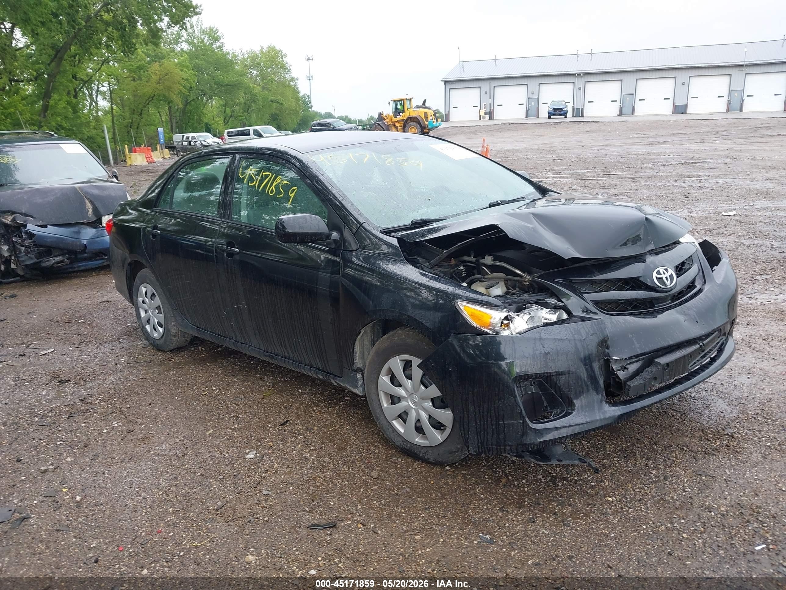 2011 Toyota Corolla Le Black vin: 2T1BU4EE1BC646939